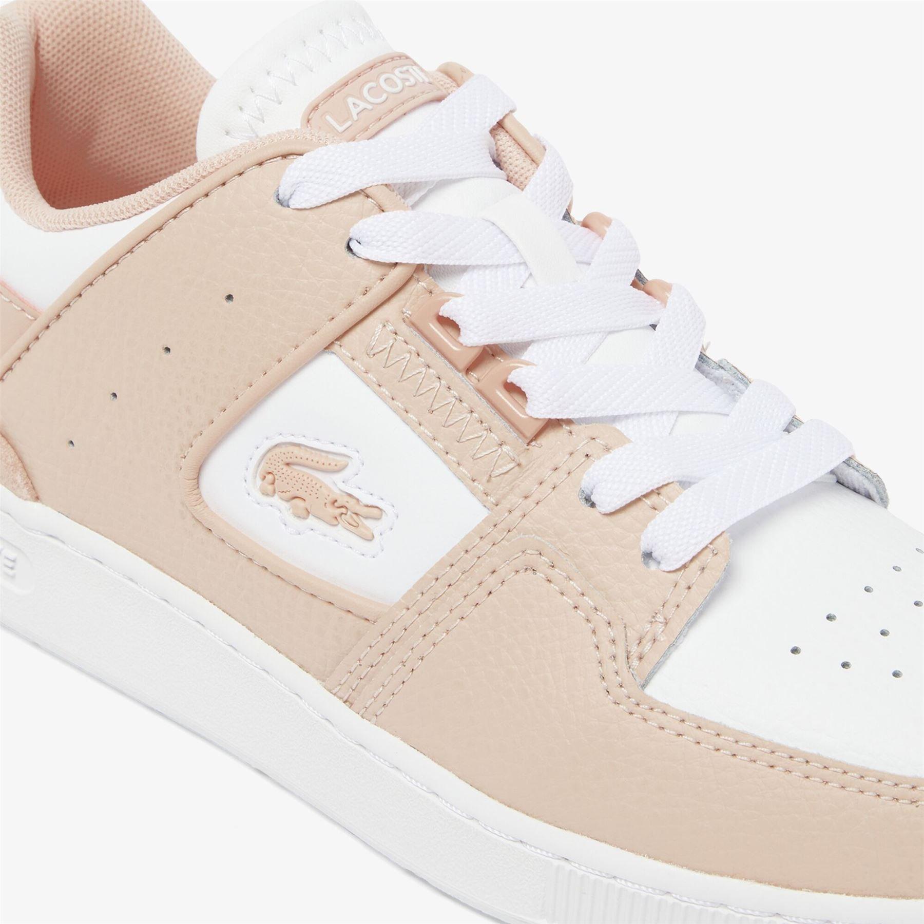 Pink White - Lacoste - Court Cage Trainers - 6