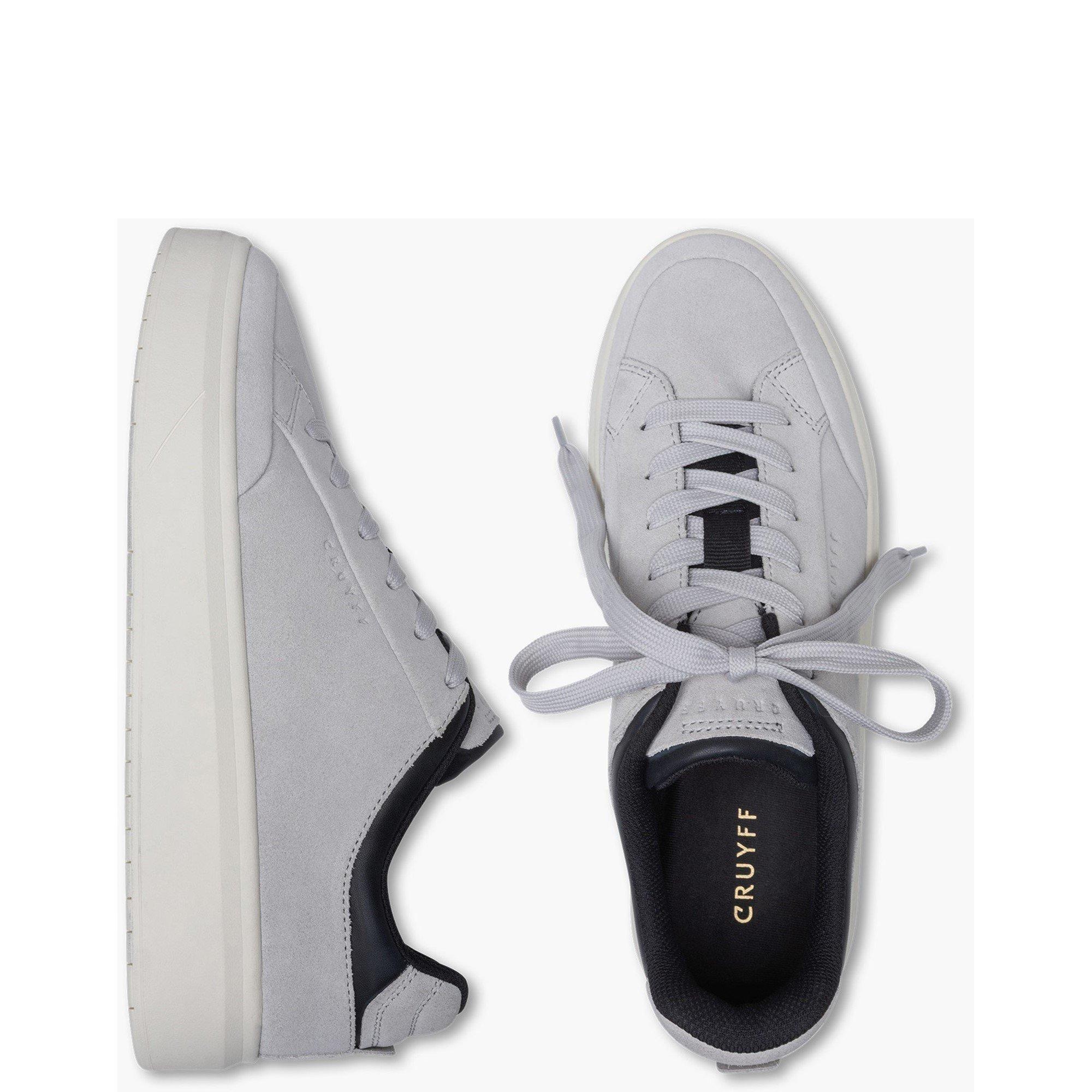 Light Grey - Cruyff - Derby Classic Suede - 4