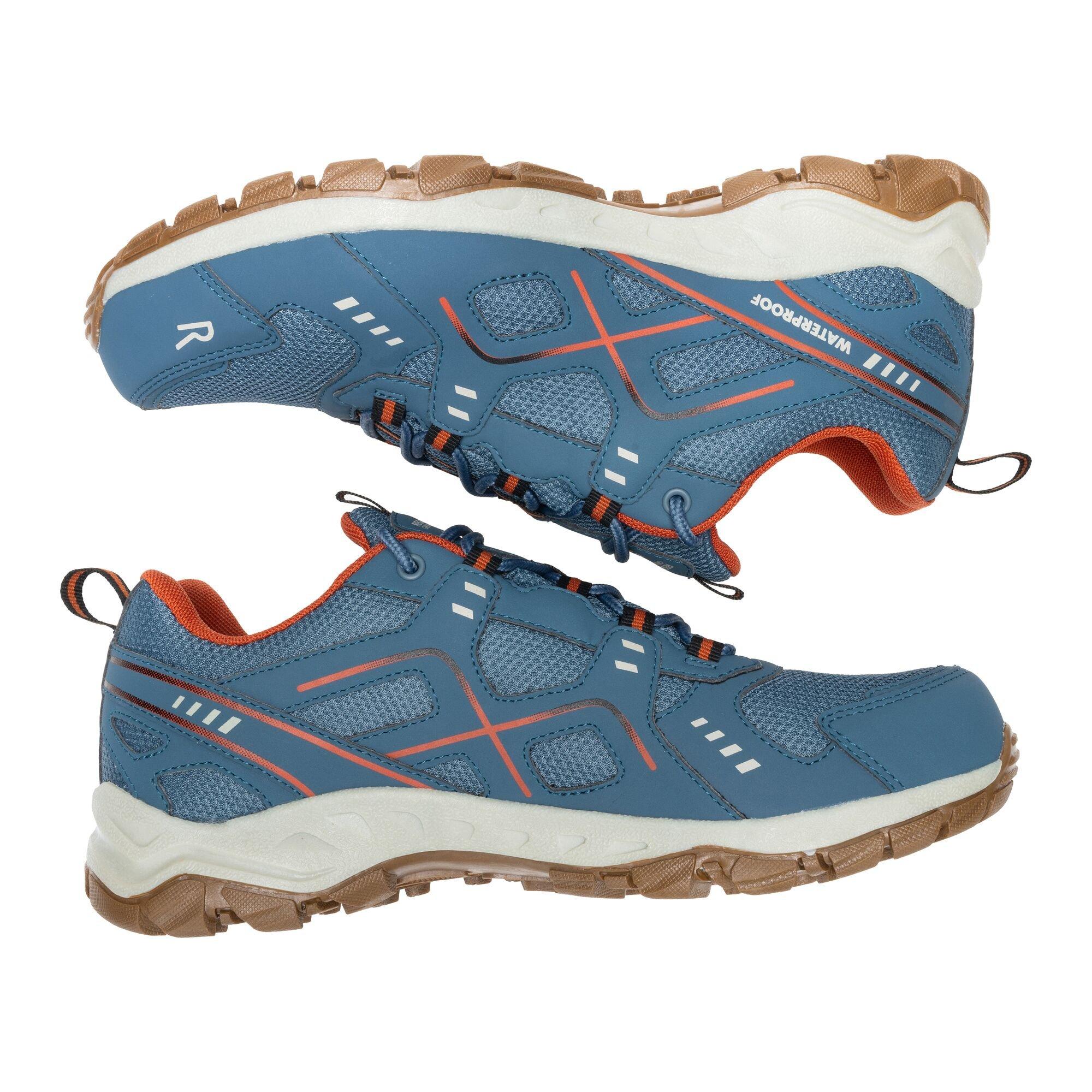 Blue Mirage / R - Regatta - Mens Vendeavour Waterproof Walking Shoes - 3