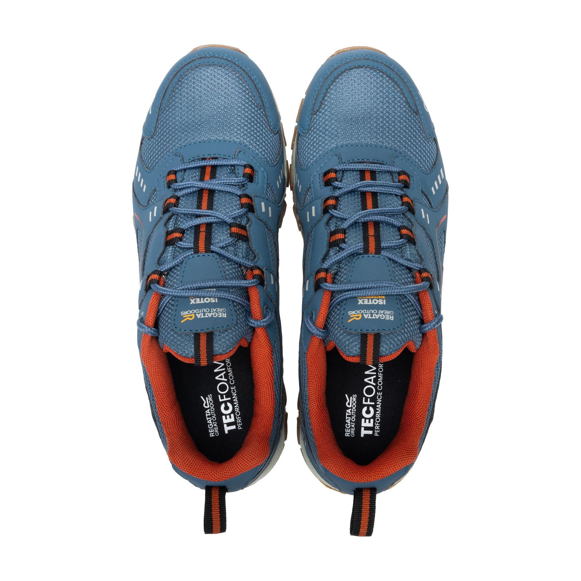 Blue Mirage / R - Regatta - Mens Vendeavour Waterproof Walking Shoes - 7