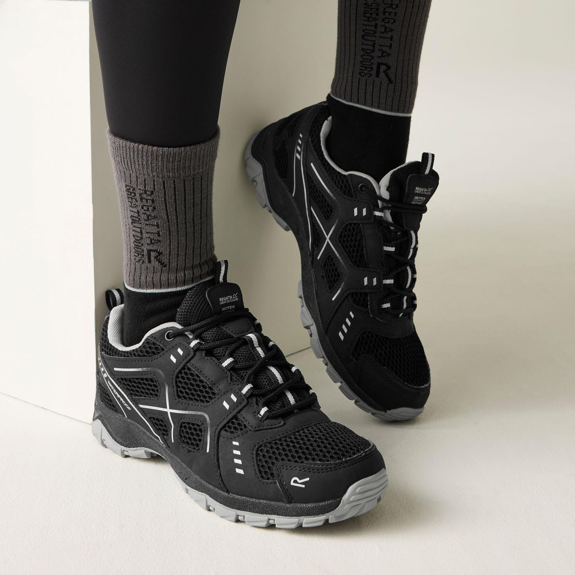 Regatta Women's Lady Vendeavour Walking Boots - Blk/Cyberspc - EU42/UK8