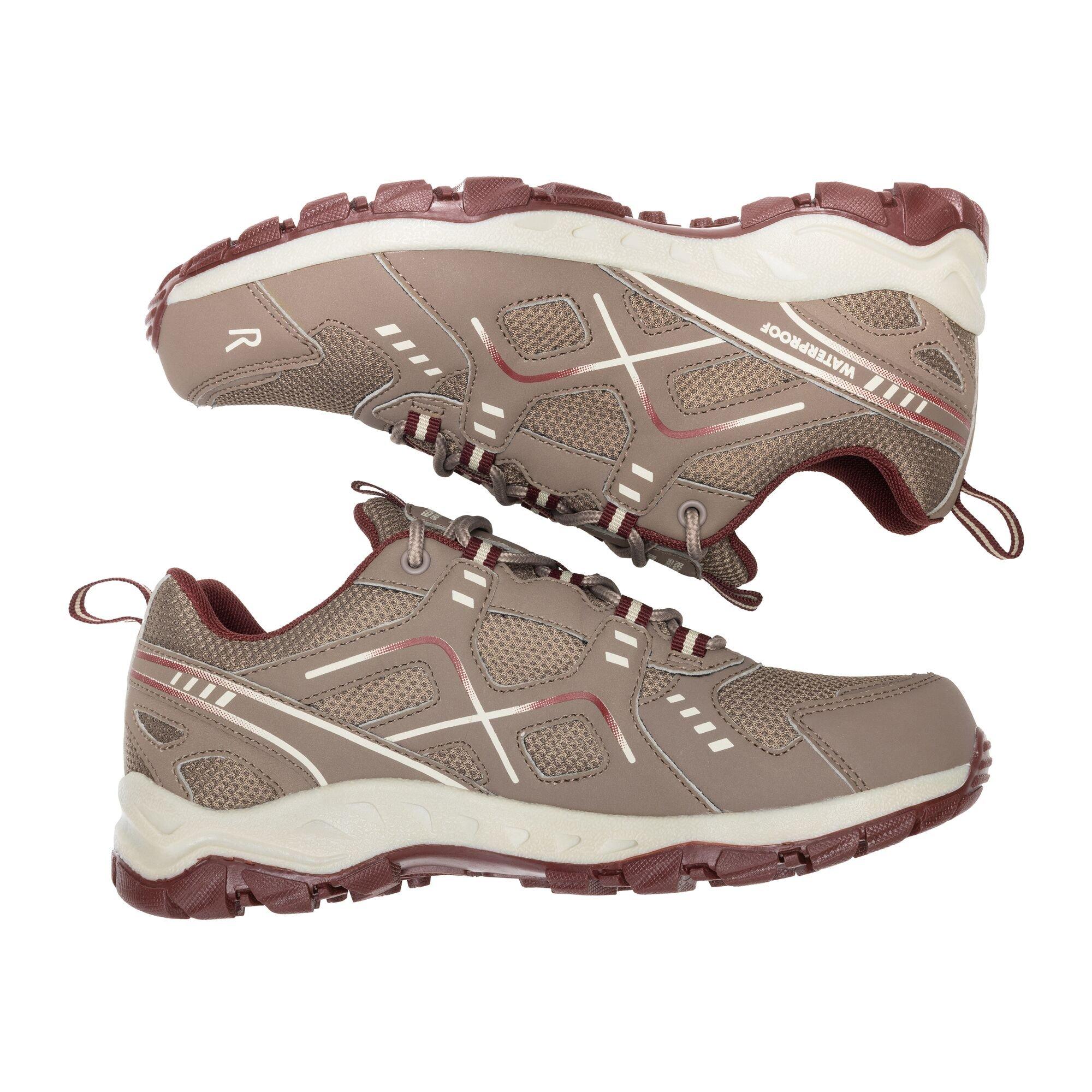 Mocha / Dark Ch - Regatta - Womens Vendeavour Waterproof Walking Shoes - 3