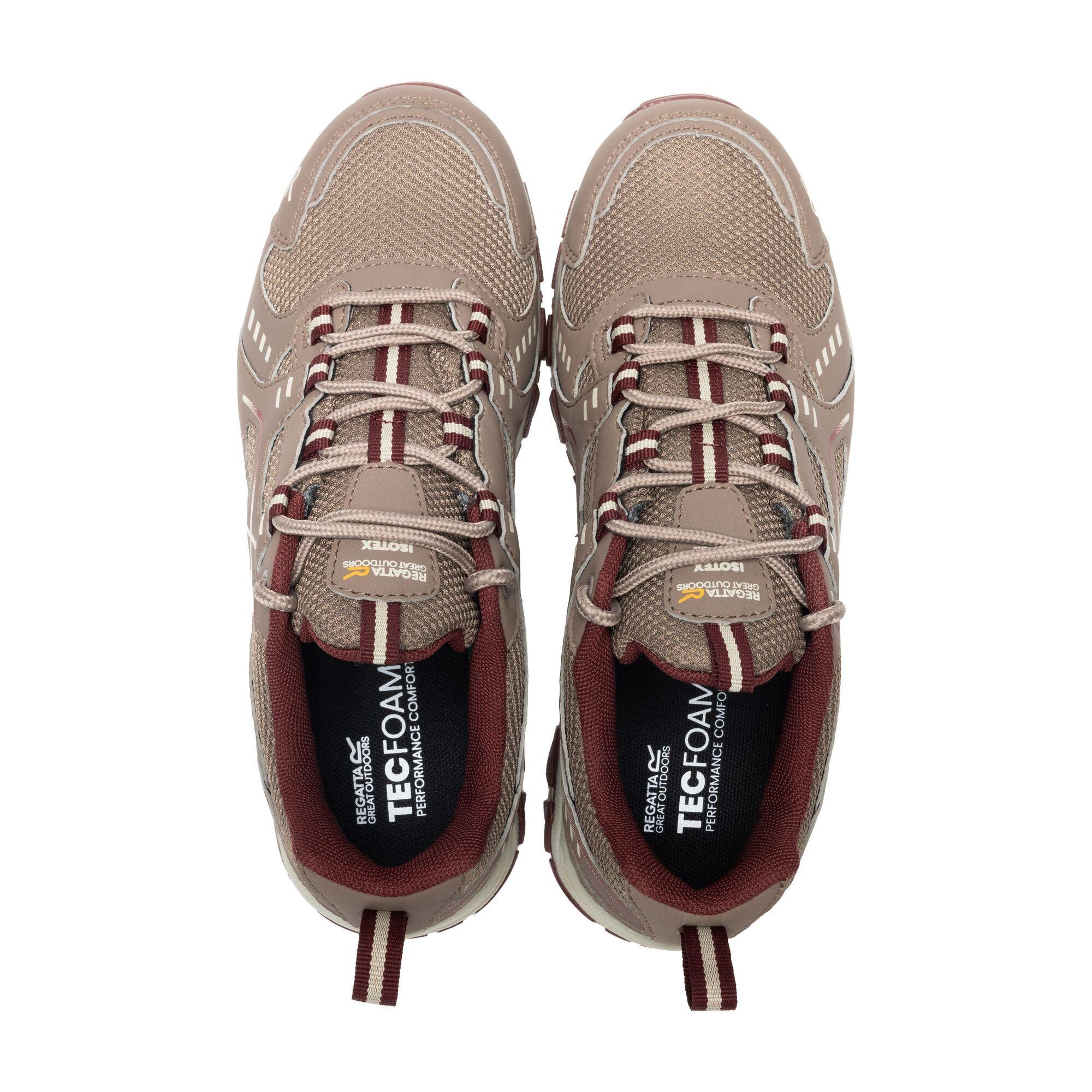 Mocha / Dark Ch - Regatta - Womens Vendeavour Waterproof Walking Shoes - 7