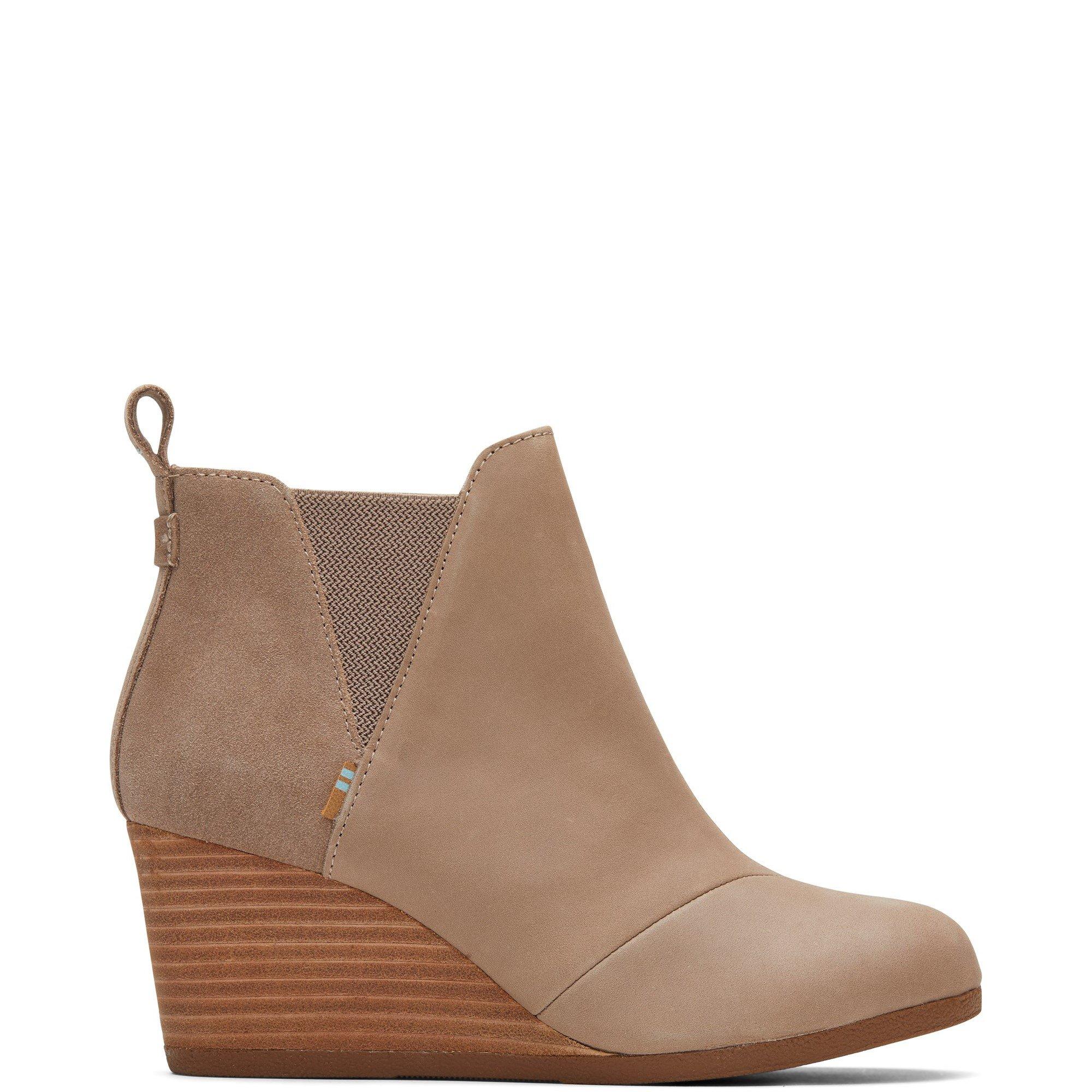 Toms Women's Kelsey Ankle Boots - Taupe - 7 (40)