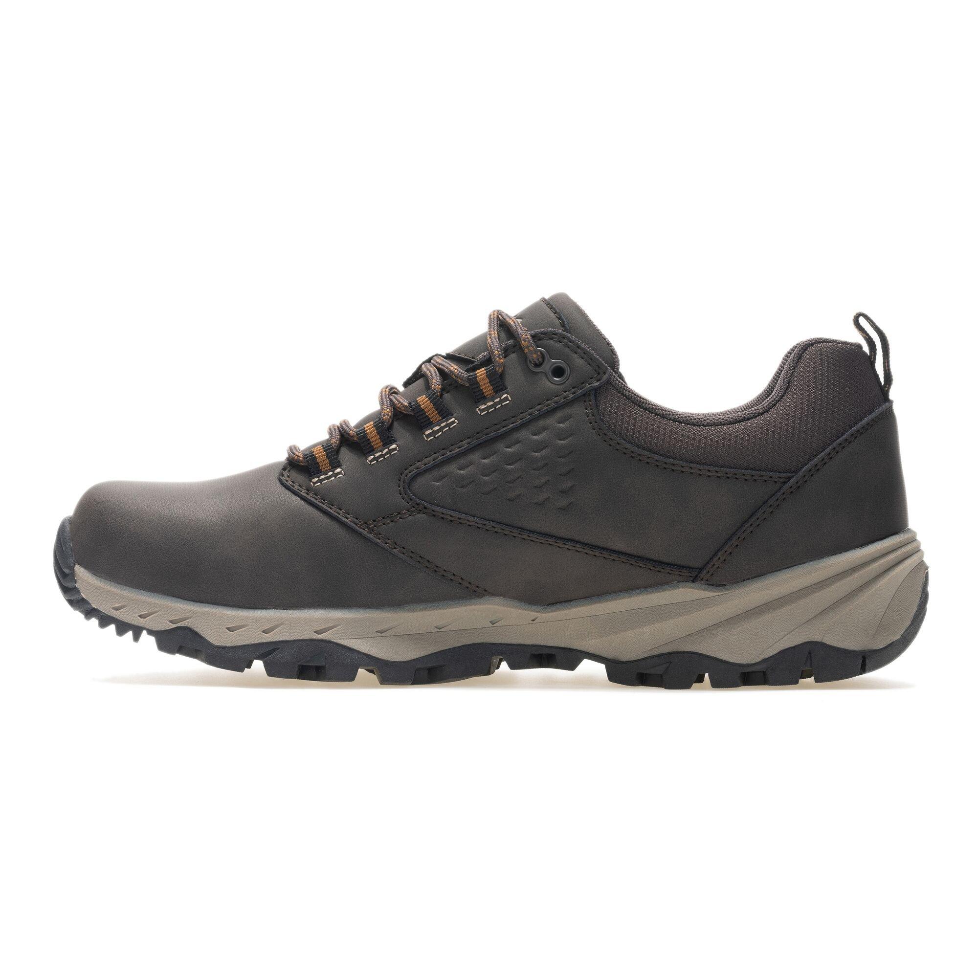 Peat/Tan - Regatta - Mens Amble Low Waterproof Trainers - 9