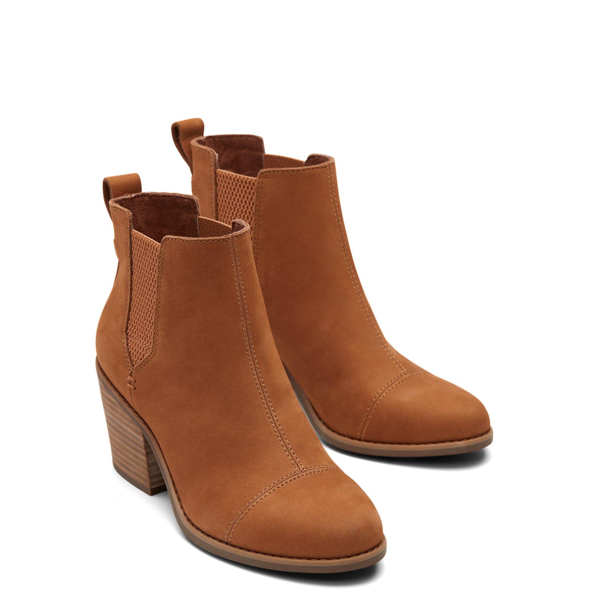 Tan - Toms - Women's Everly Flat Ankle Boots - 2