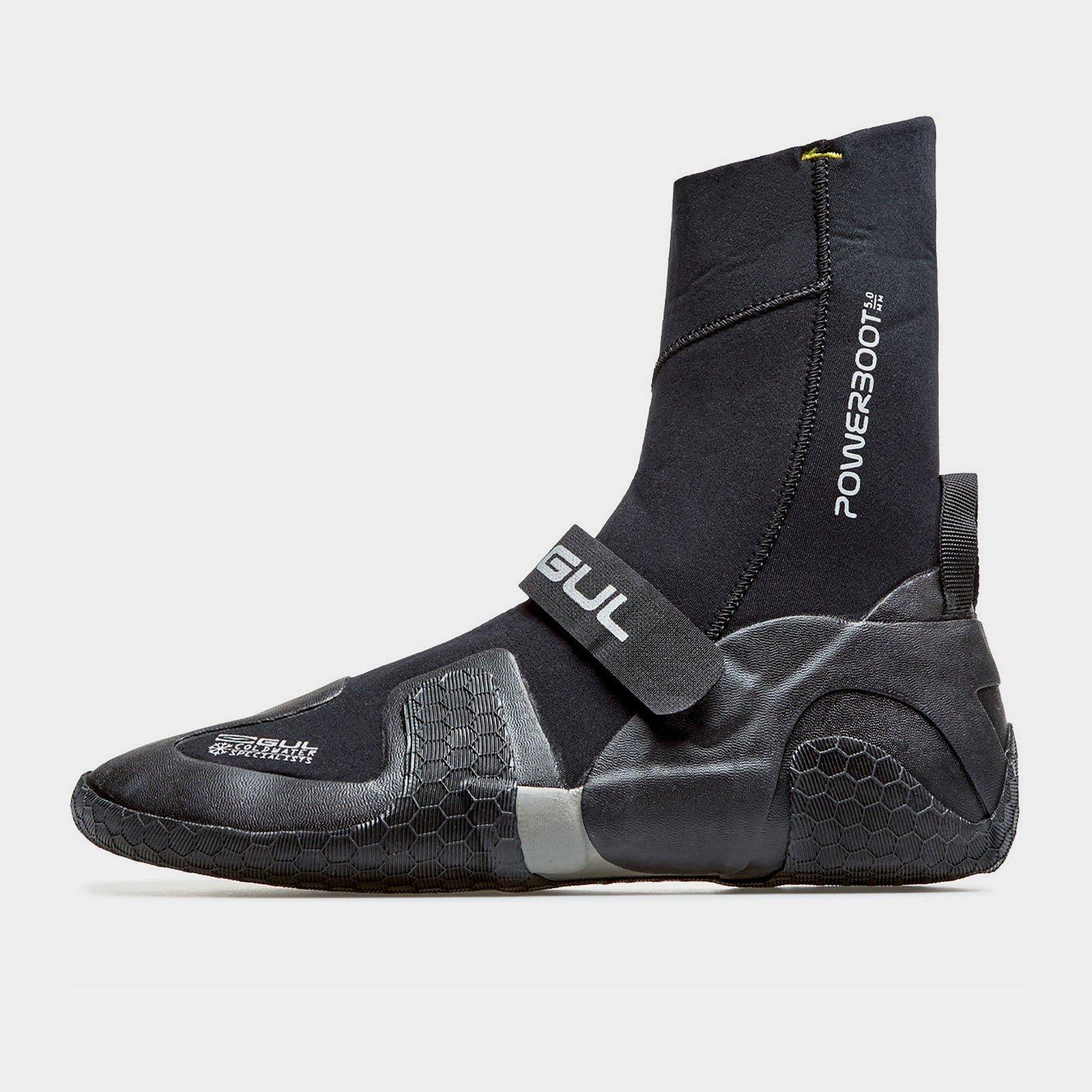 Black - Gul - 5MM SPLIT TOE POWERBOOT WETSUIT BOOT - 1