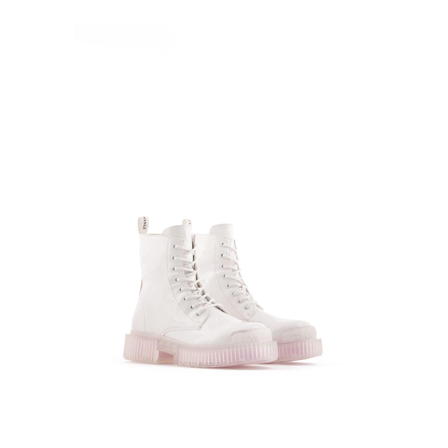 White - Armani Exchange - Ankle Boots - 2