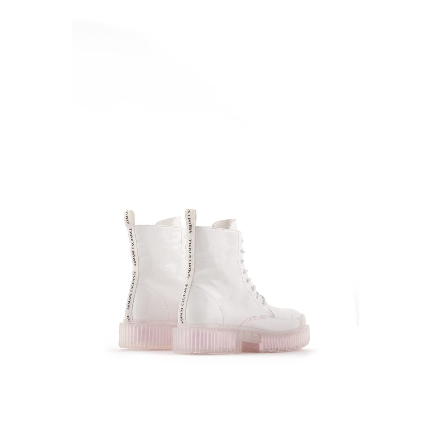 White - Armani Exchange - Ankle Boots - 3
