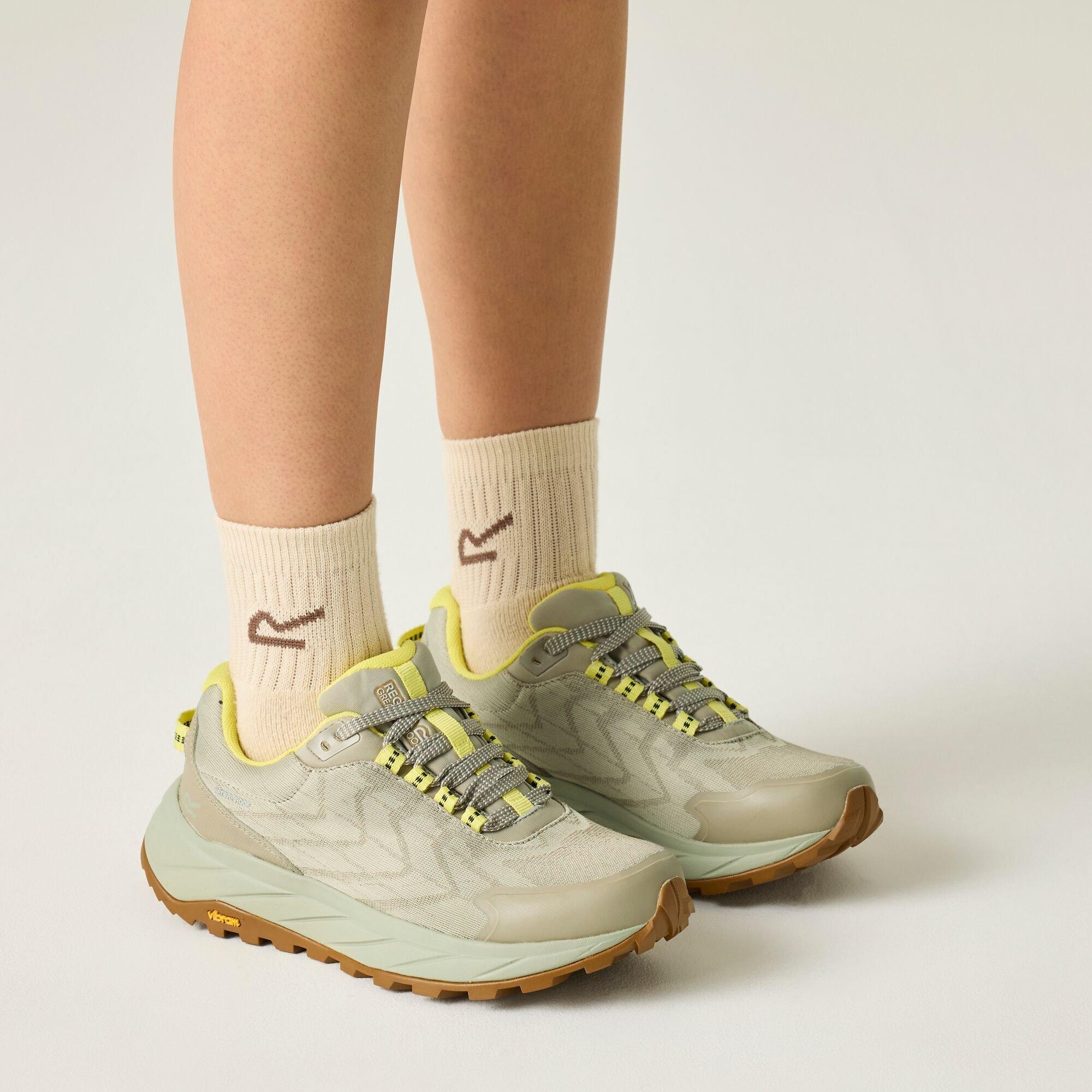 Parchment/Canar - Regatta - Womens Cruize Waterproof Trainers - 1