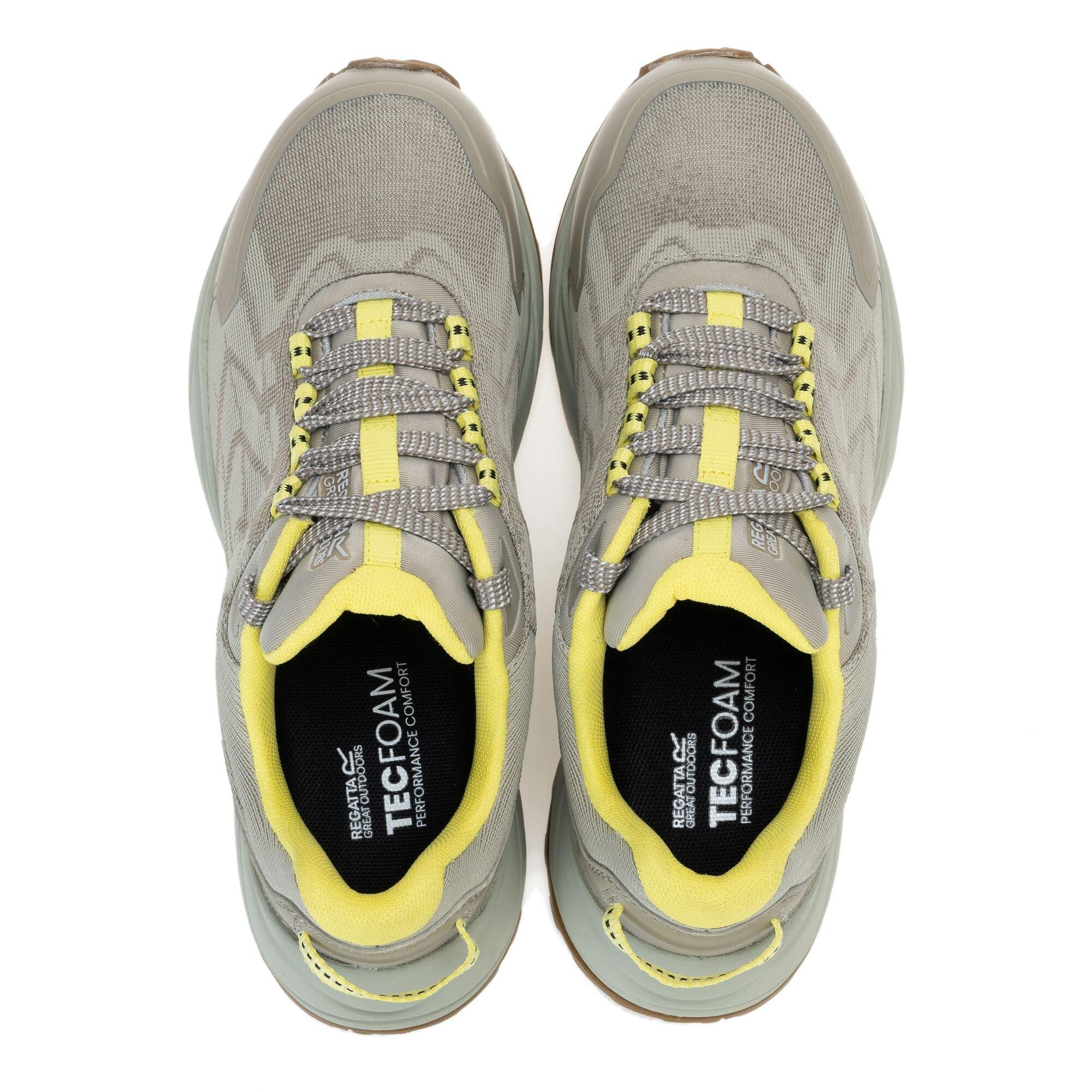 Parchment/Canar - Regatta - Womens Cruize Waterproof Trainers - 12