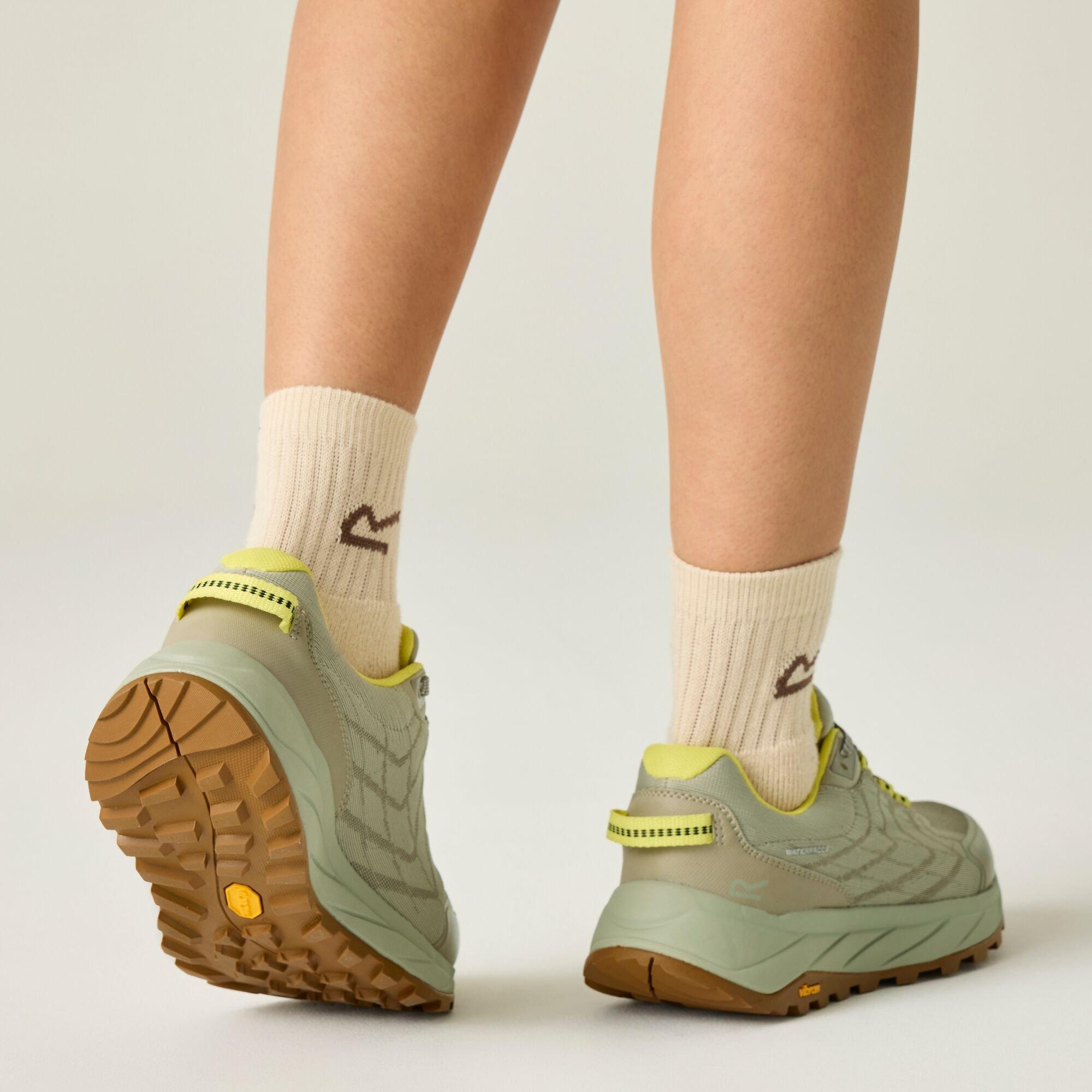 Parchment/Canar - Regatta - Womens Cruize Waterproof Trainers - 5