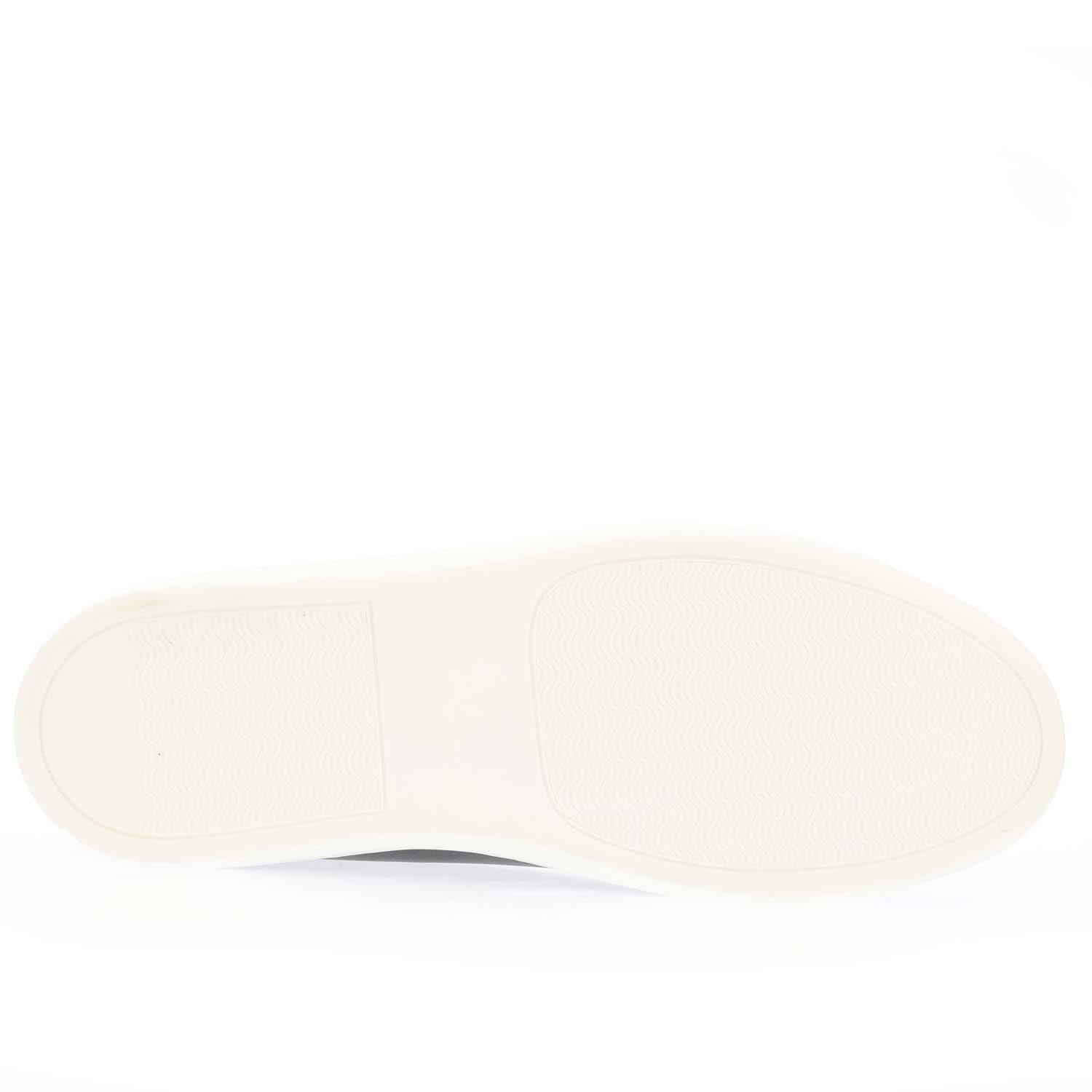 Black - Armani - Leather Trainers - 4