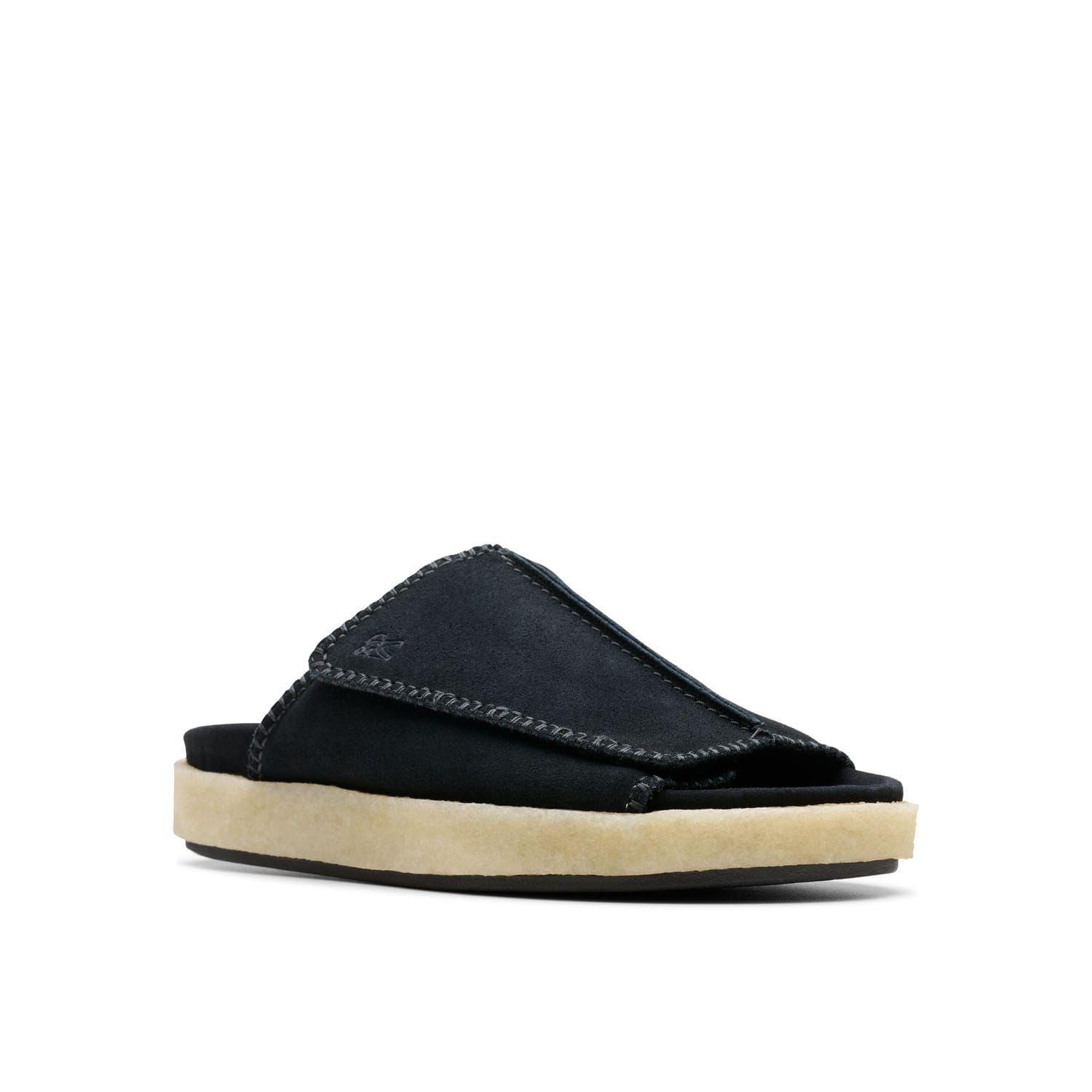 Black - Clarks Originals - Overleigh Sliders - 7