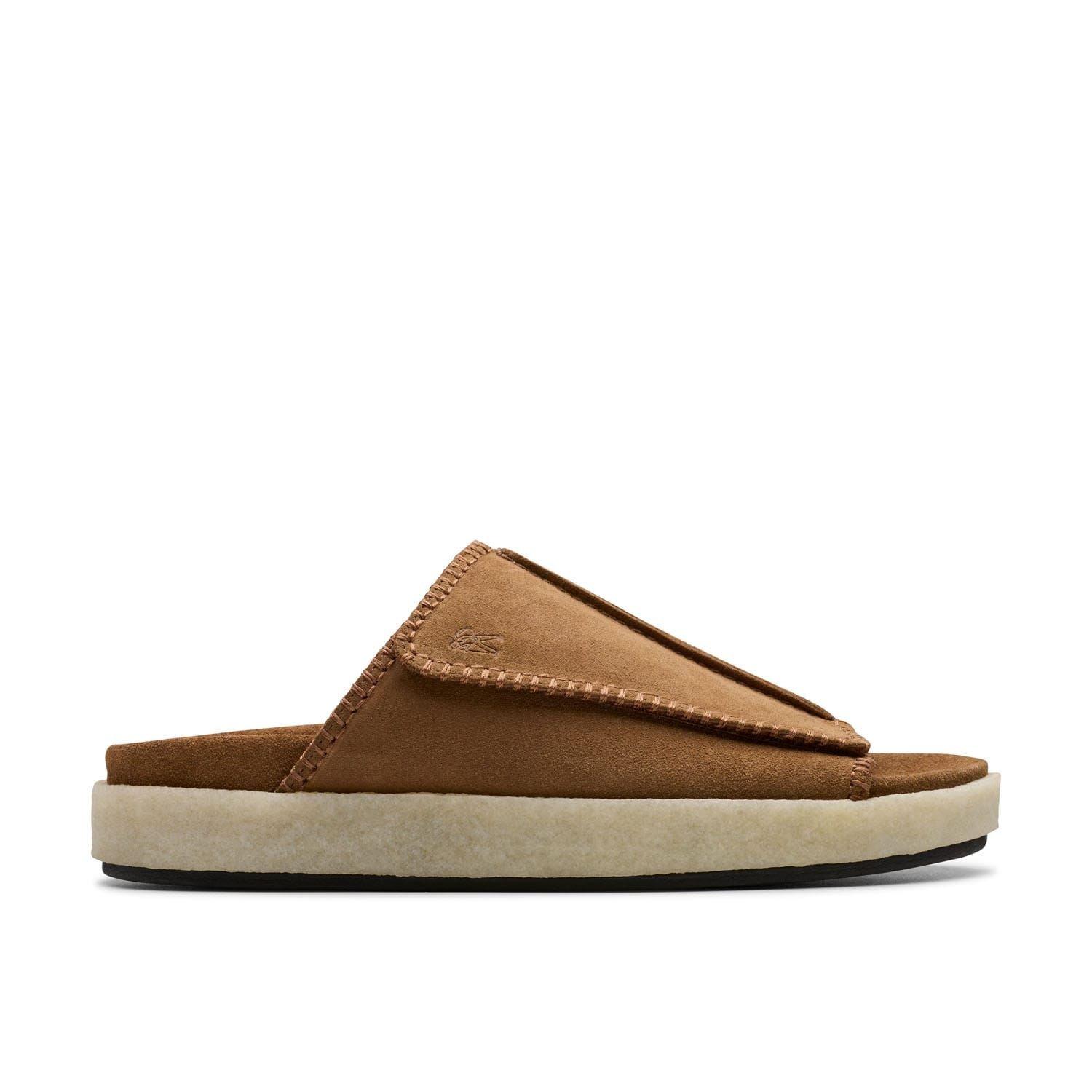 Brown - Clarks Originals - Overleigh Sliders - 1