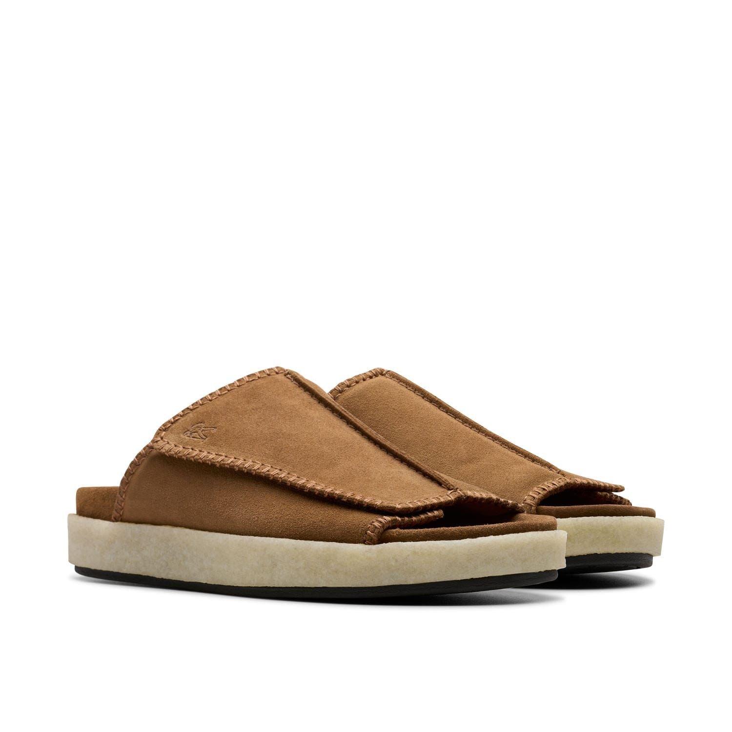 Brown - Clarks Originals - Overleigh Sliders - 4