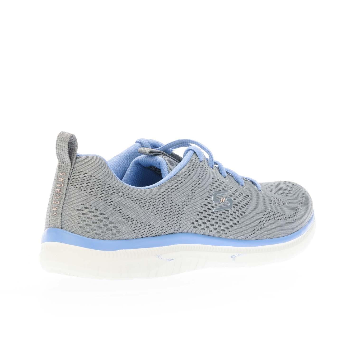 Grey Blue - Skechers - Virtue - Kind Favor Trainers - 3