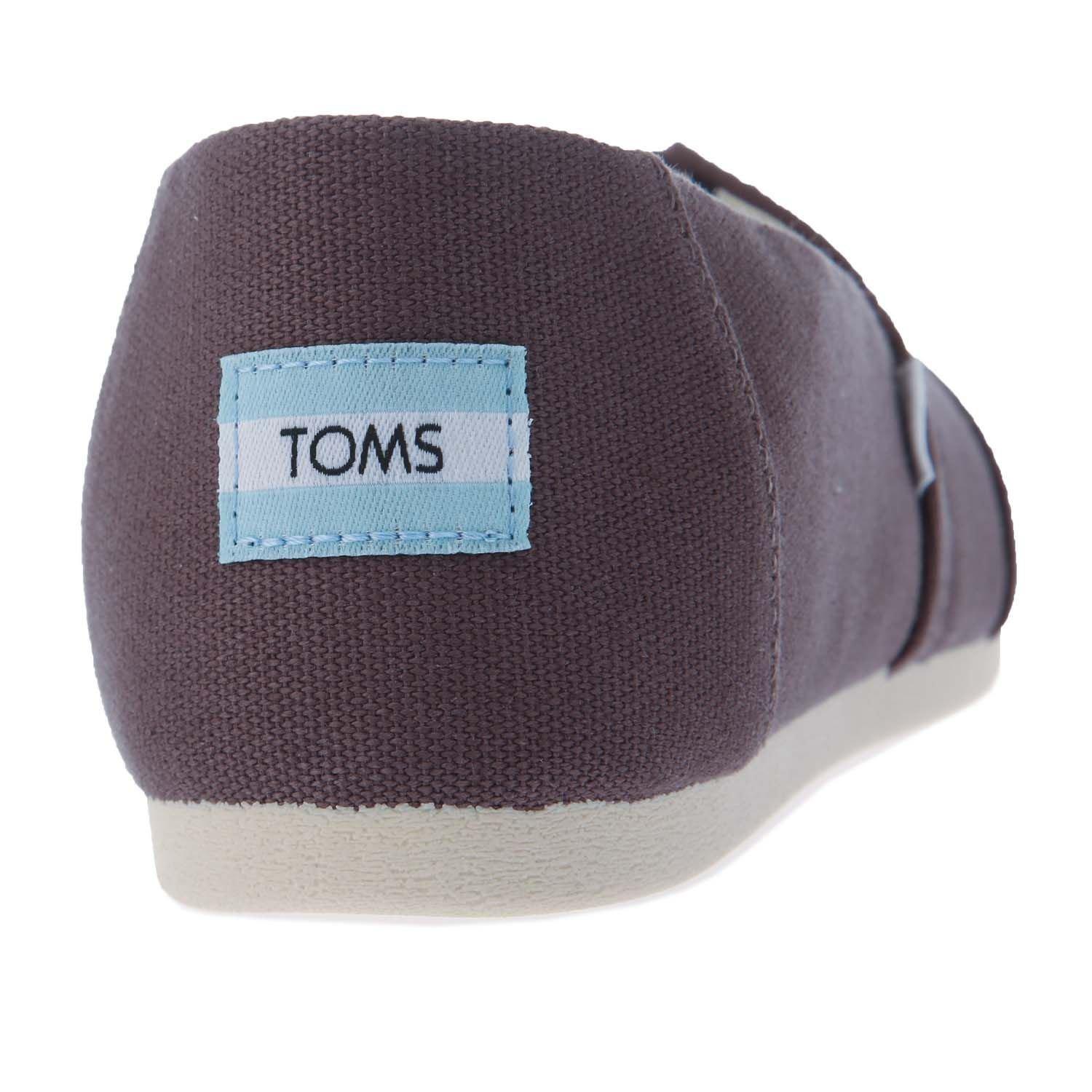 Grey - Toms - Cotton Alpargata Espadrille Pumps - 6