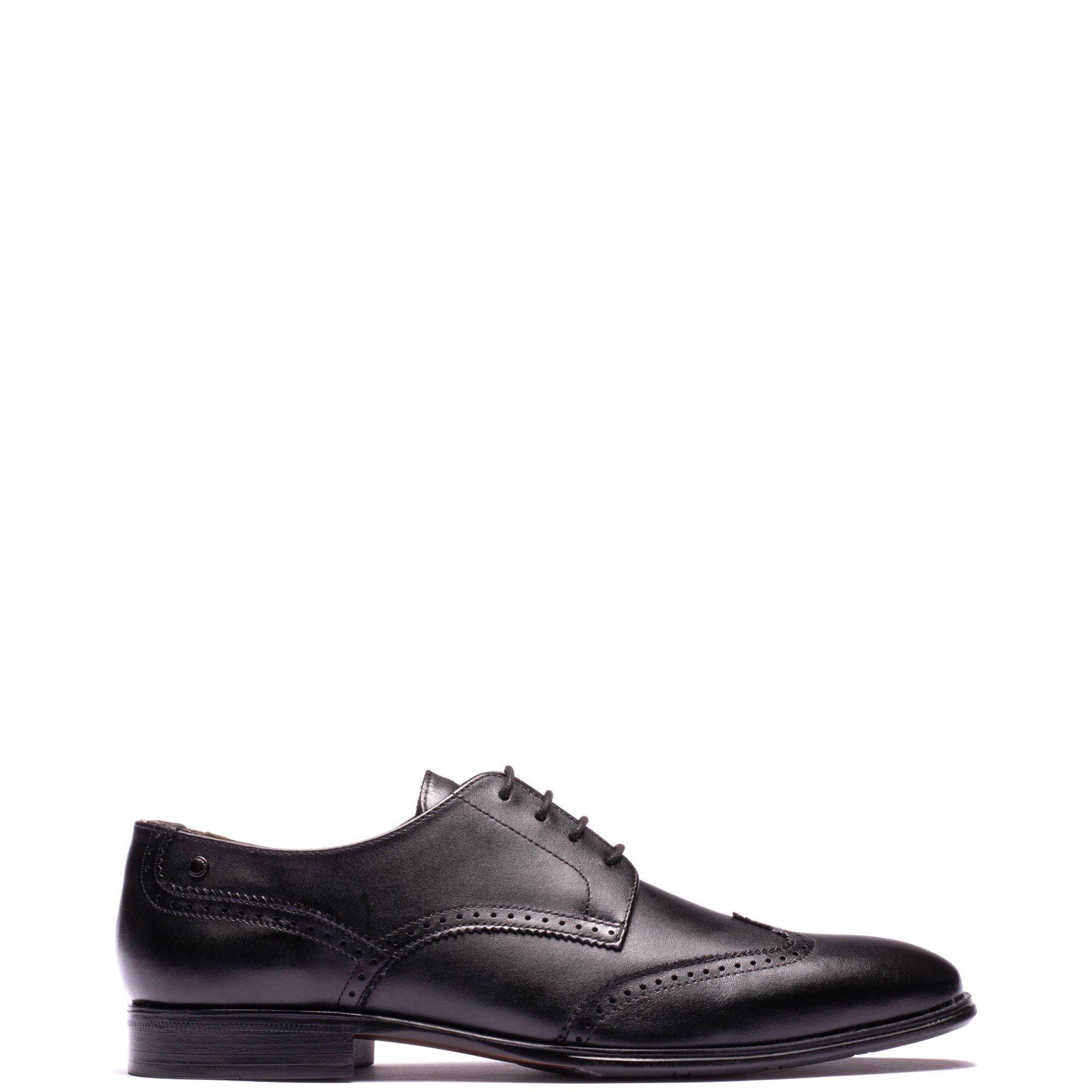 Black - Base London - SLOANE BROGUE SHOE - 1