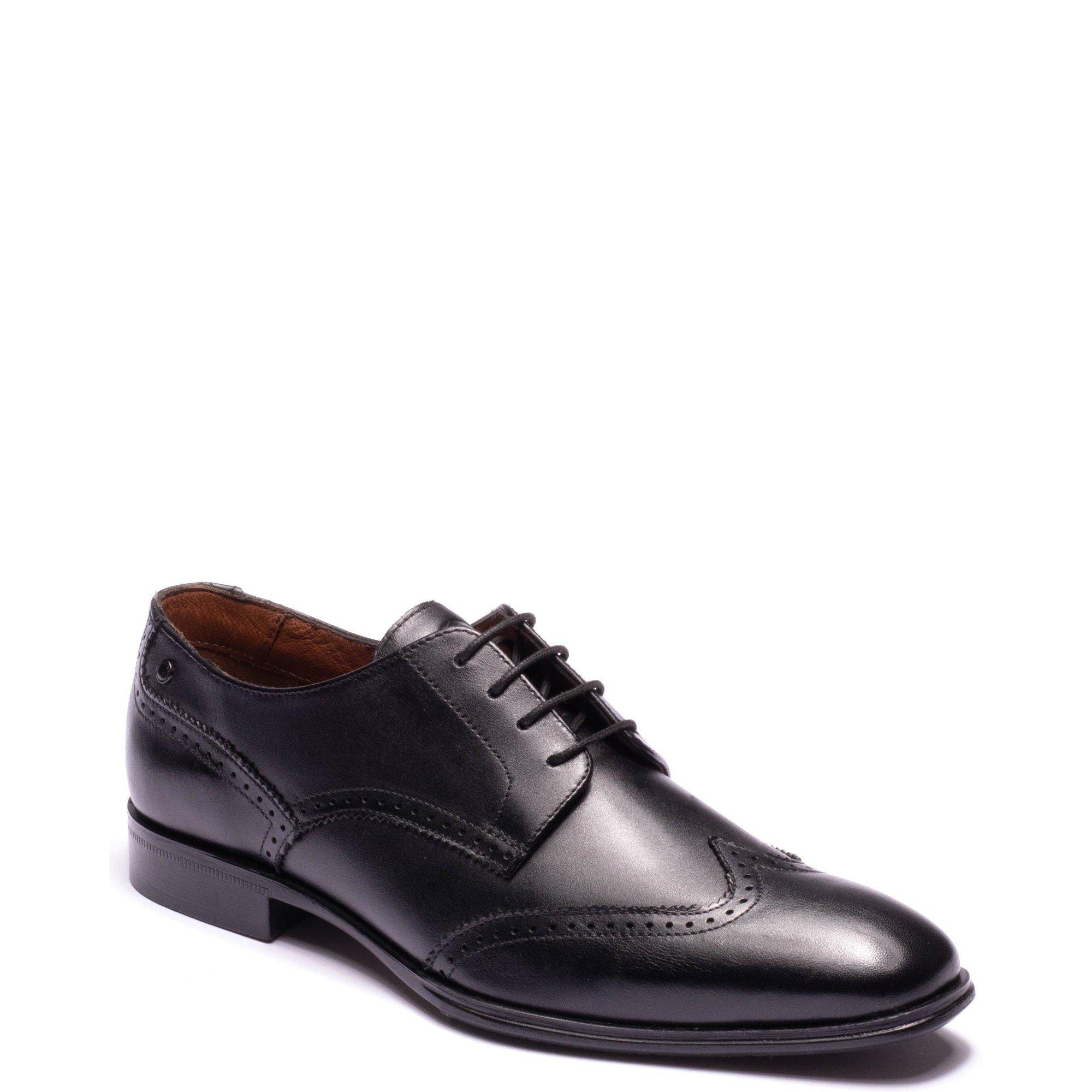 Black - Base London - SLOANE BROGUE SHOE - 2
