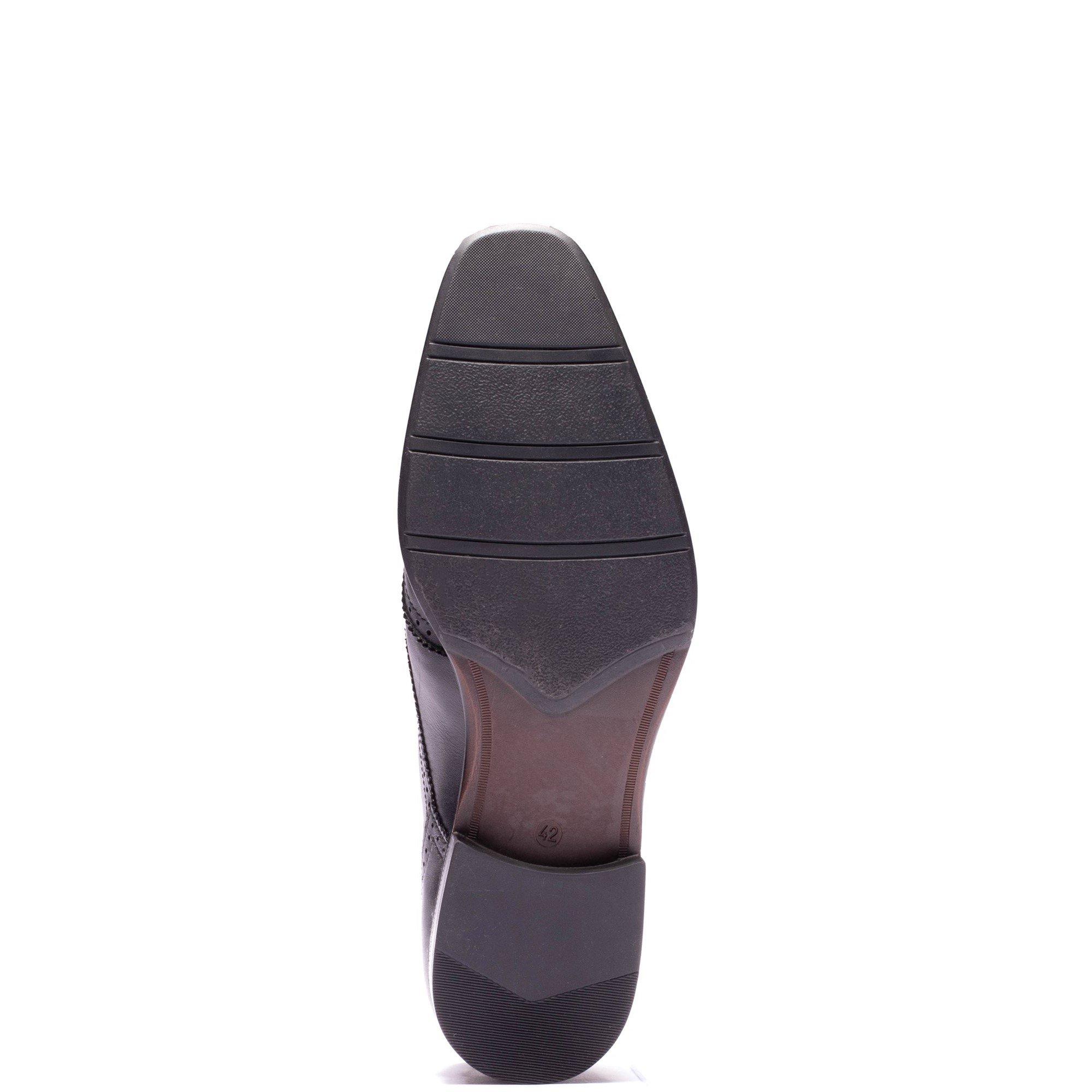 Black - Base London - SLOANE BROGUE SHOE - 5