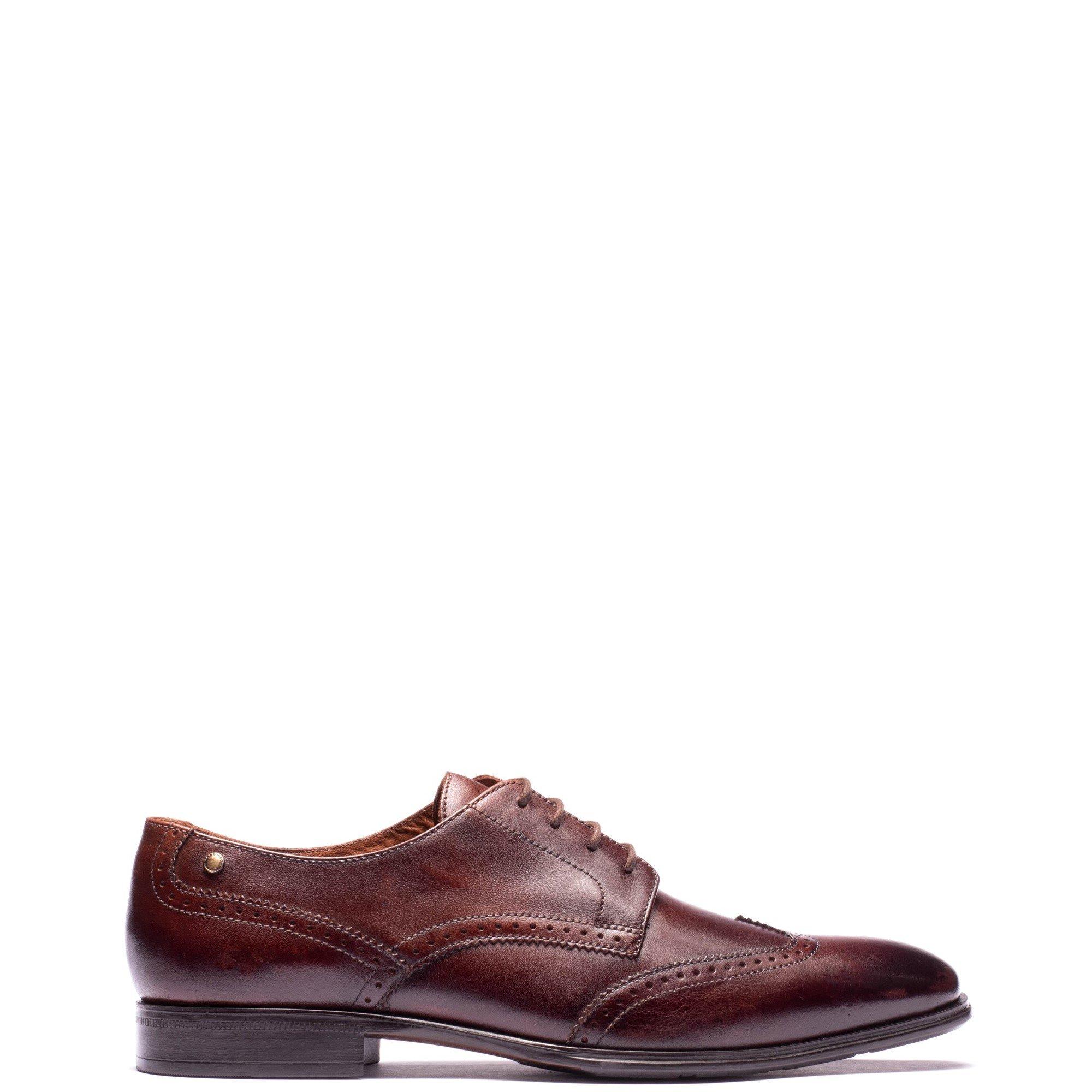 Brown - Base London - SLOANE BROGUE SHOE - 1