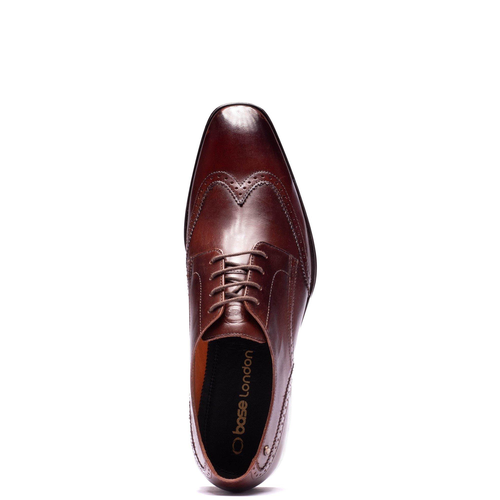 Brown - Base London - SLOANE BROGUE SHOE - 4