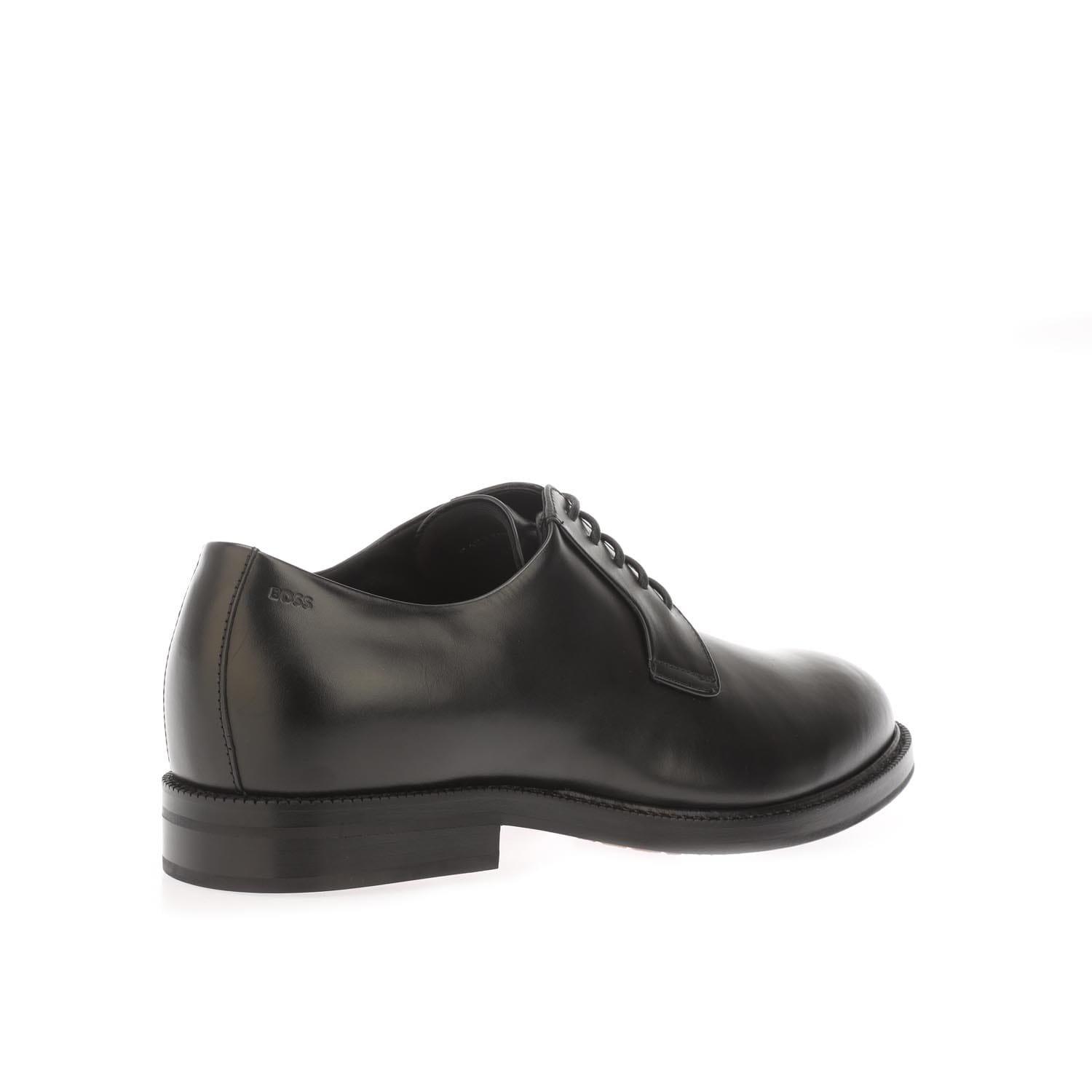 Black - Boss - Dressletic Derby Shoes - 3