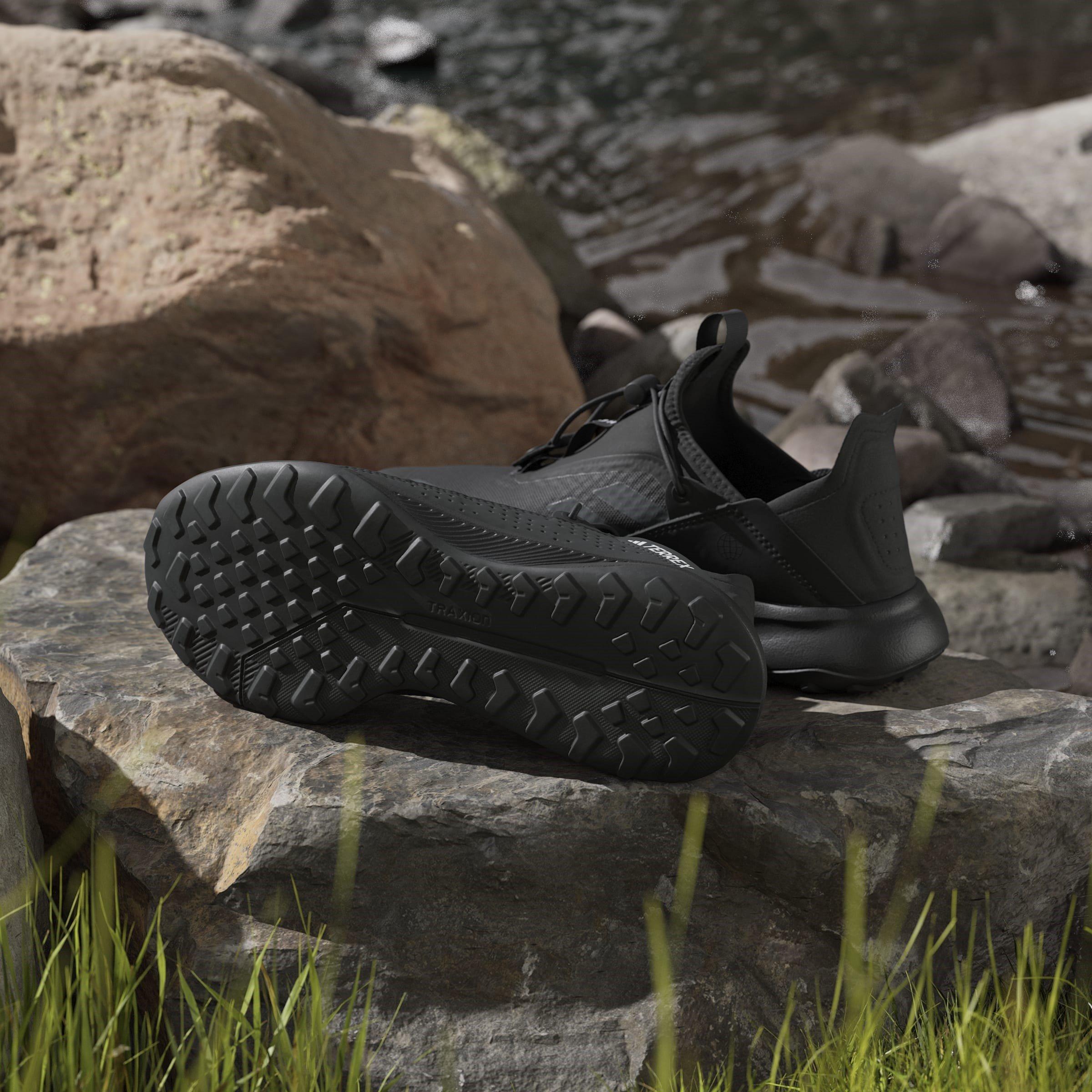 Core Black / Ca - adidas - Terrex Voyager 21 Slip-On HEAT.RDY Travel Shoes Me - 12