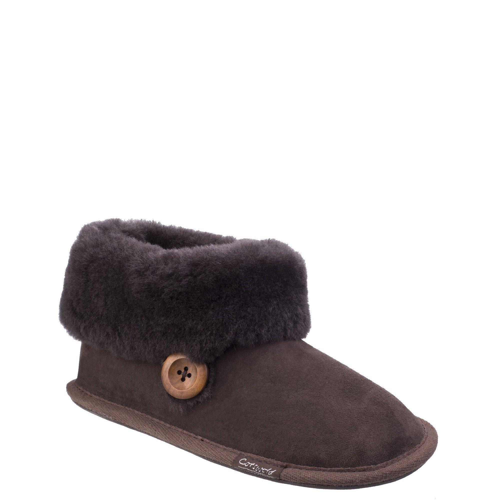 Chocolate - Cotswold - Wotton Sheepskin Bootie - 2