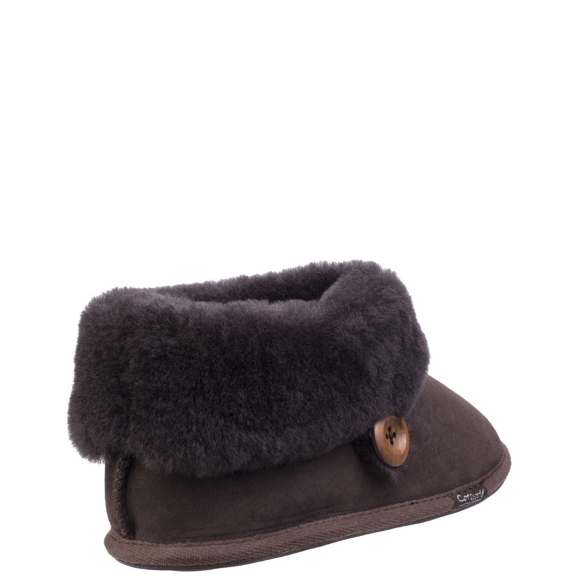 Chocolate - Cotswold - Wotton Sheepskin Bootie - 3