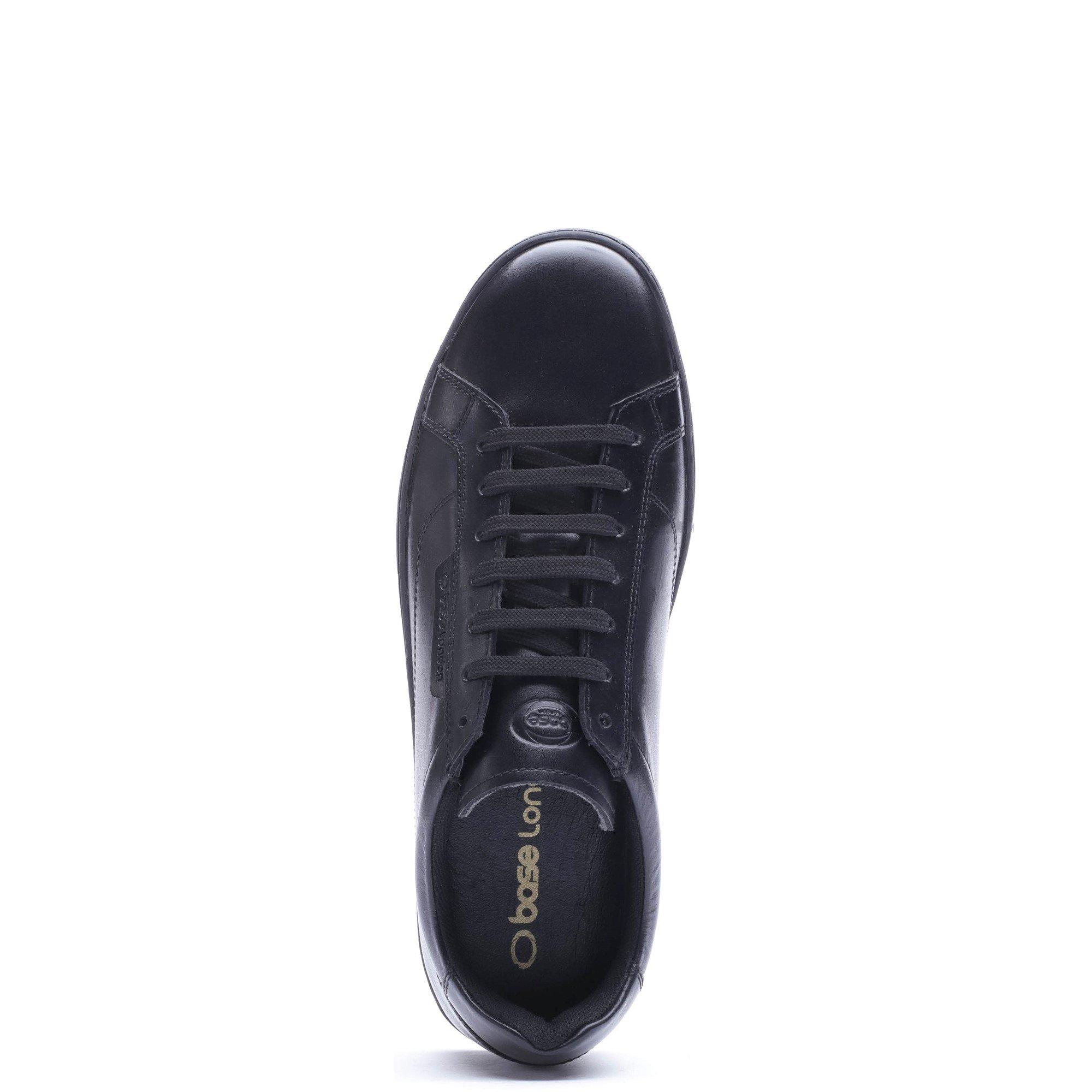 Black - Base London - ZAMMO LACE UP TRAINER - 4