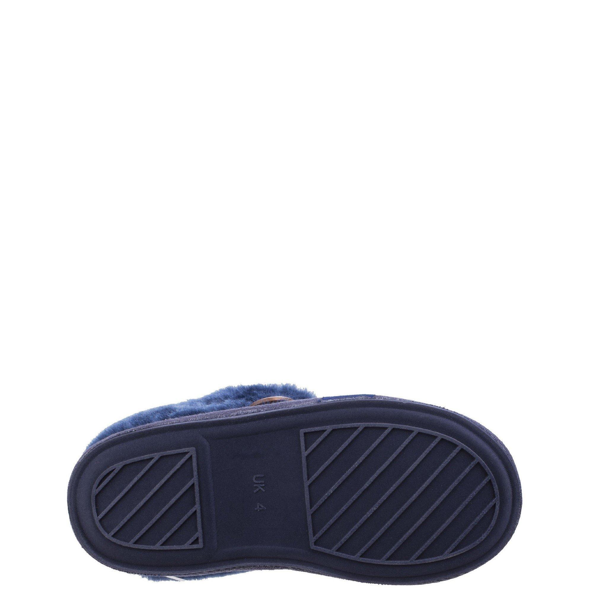 Dark Blue - Cotswold - Wotton Sheepskin Bootie - 4