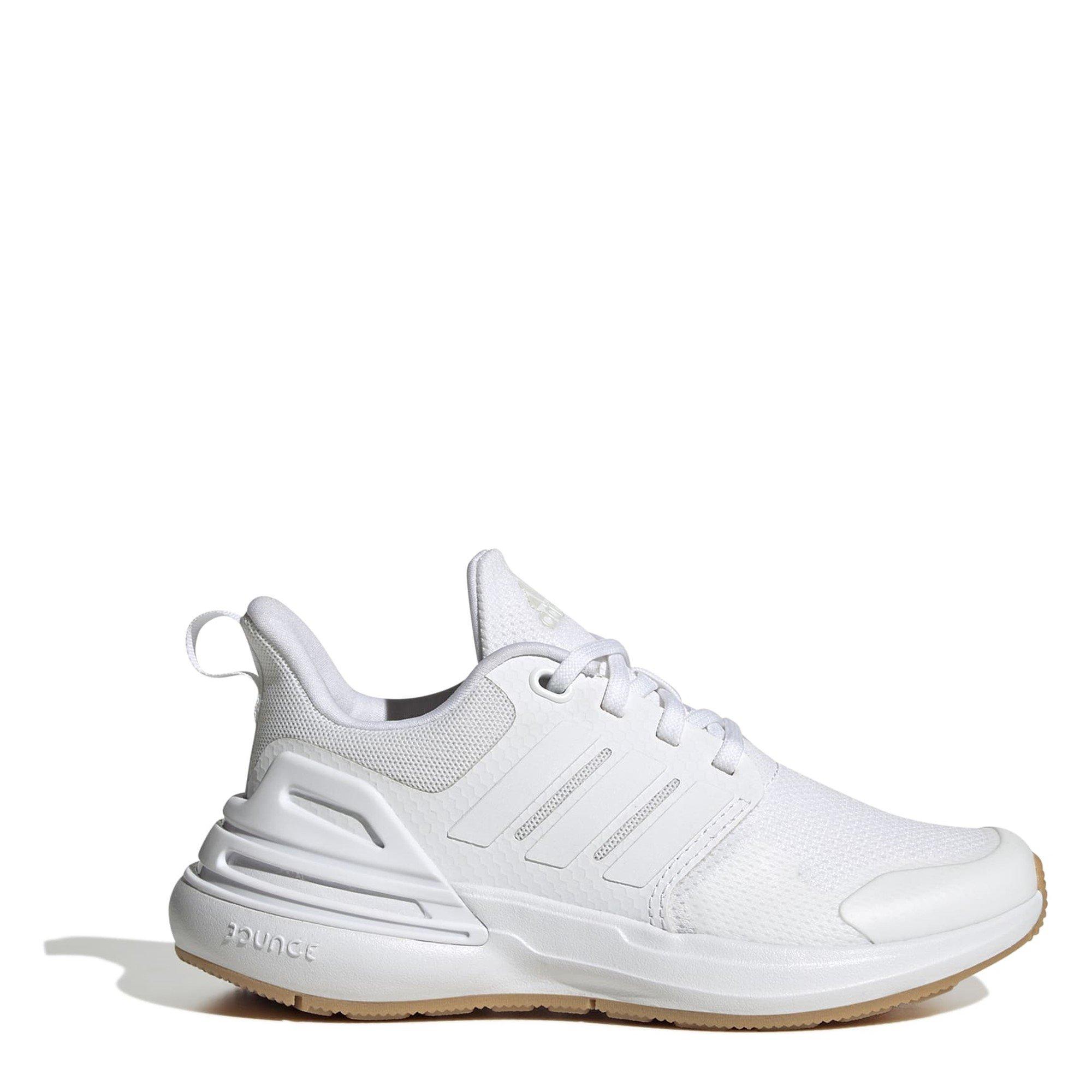 Cloud White / C - adidas - Rapidasport Bounce Sport Running Lace Shoes Kids - 1