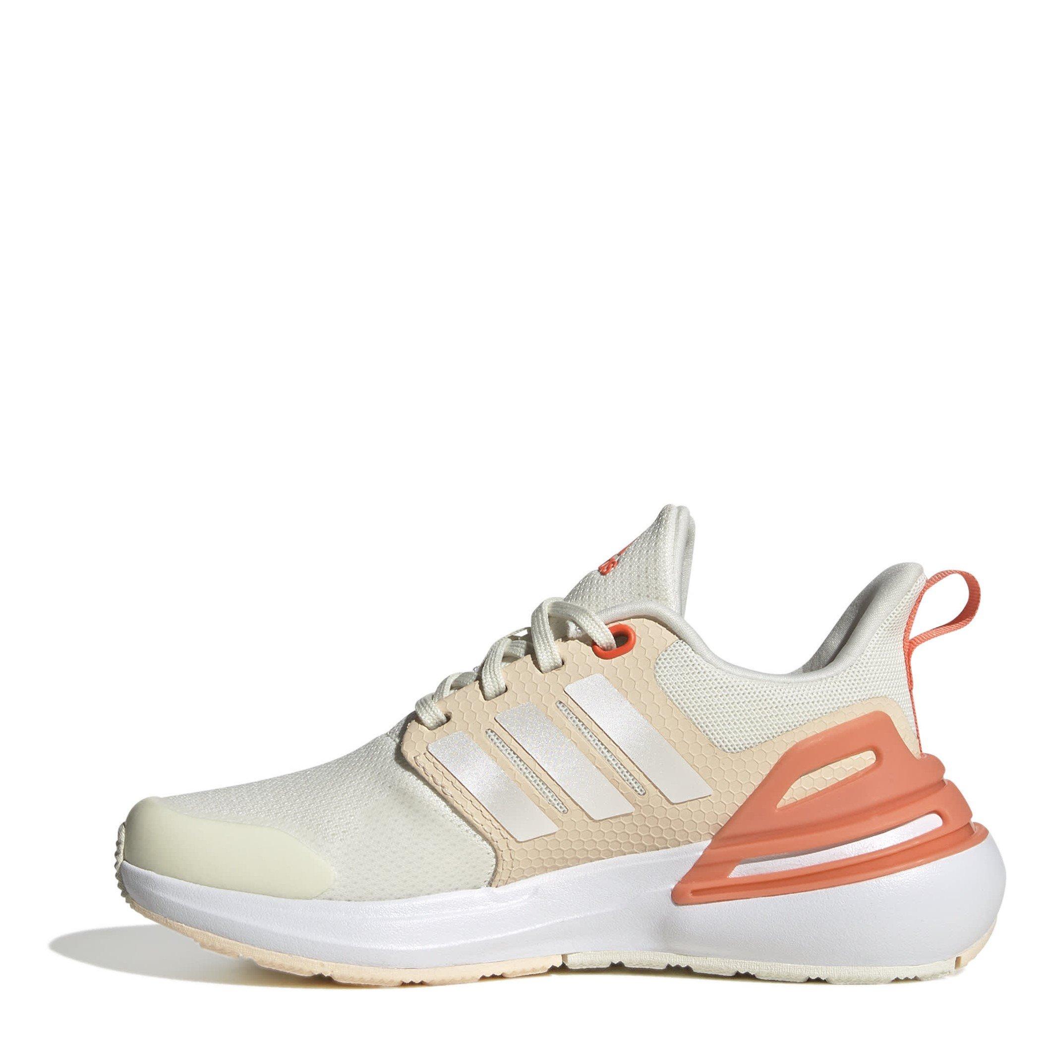 Off White / Zer - adidas - Rapidasport Bounce Sport Running Lace Shoes Kids - 2