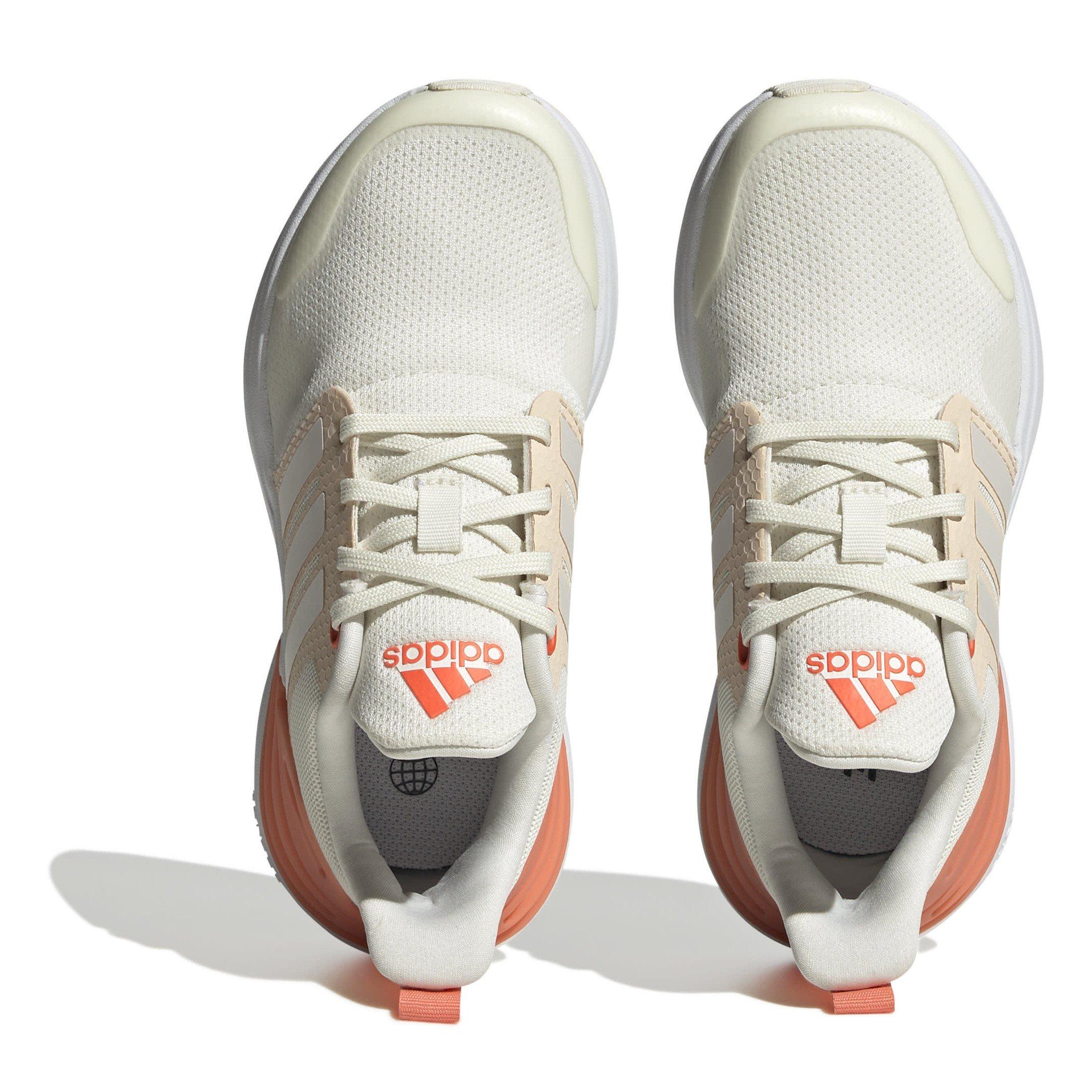 Off White / Zer - adidas - Rapidasport Bounce Sport Running Lace Shoes Kids - 5