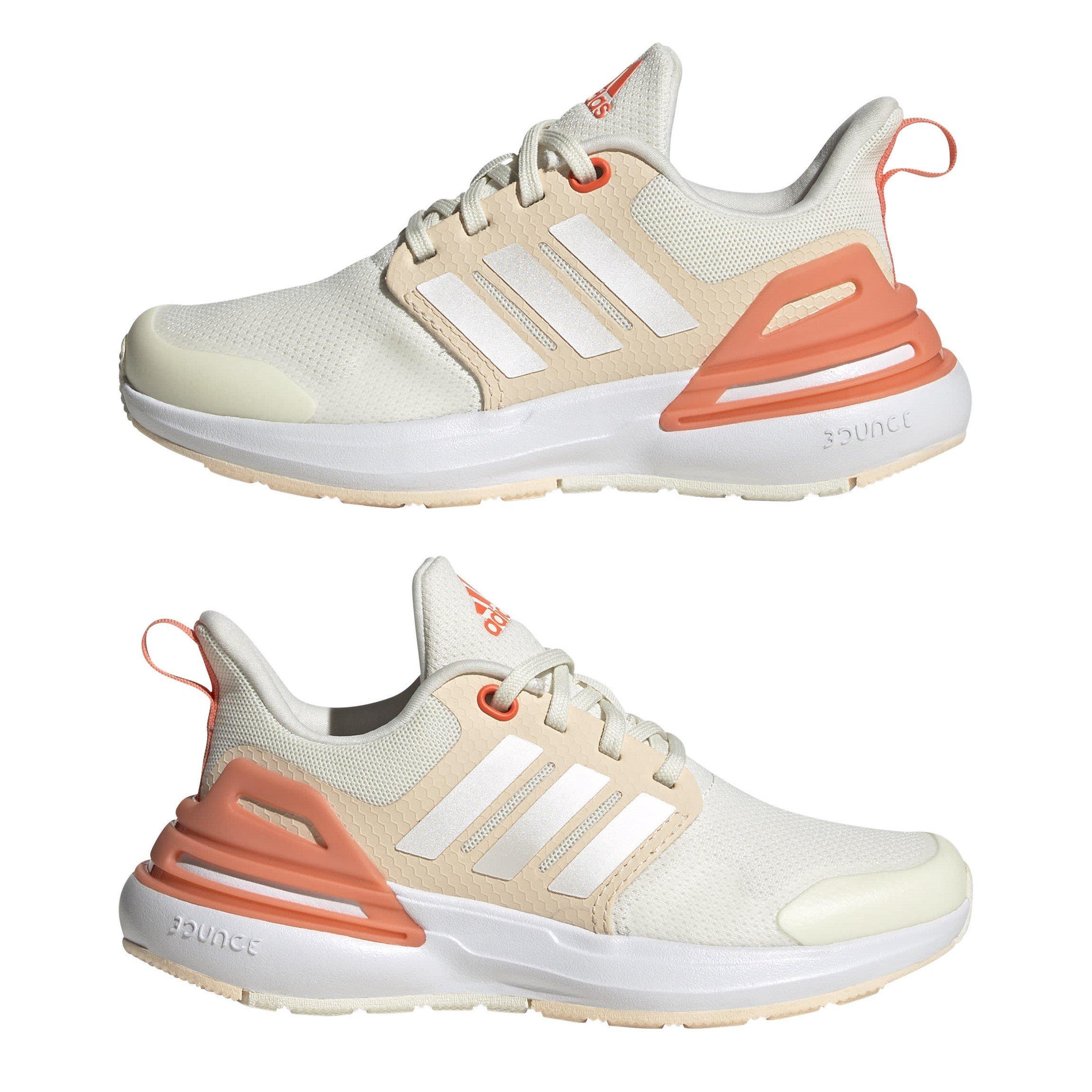 Off White / Zer - adidas - Rapidasport Bounce Sport Running Lace Shoes Kids - 9