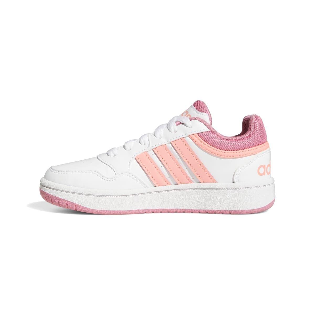 White - adidas - Hoops 3.0 Trainers - 5