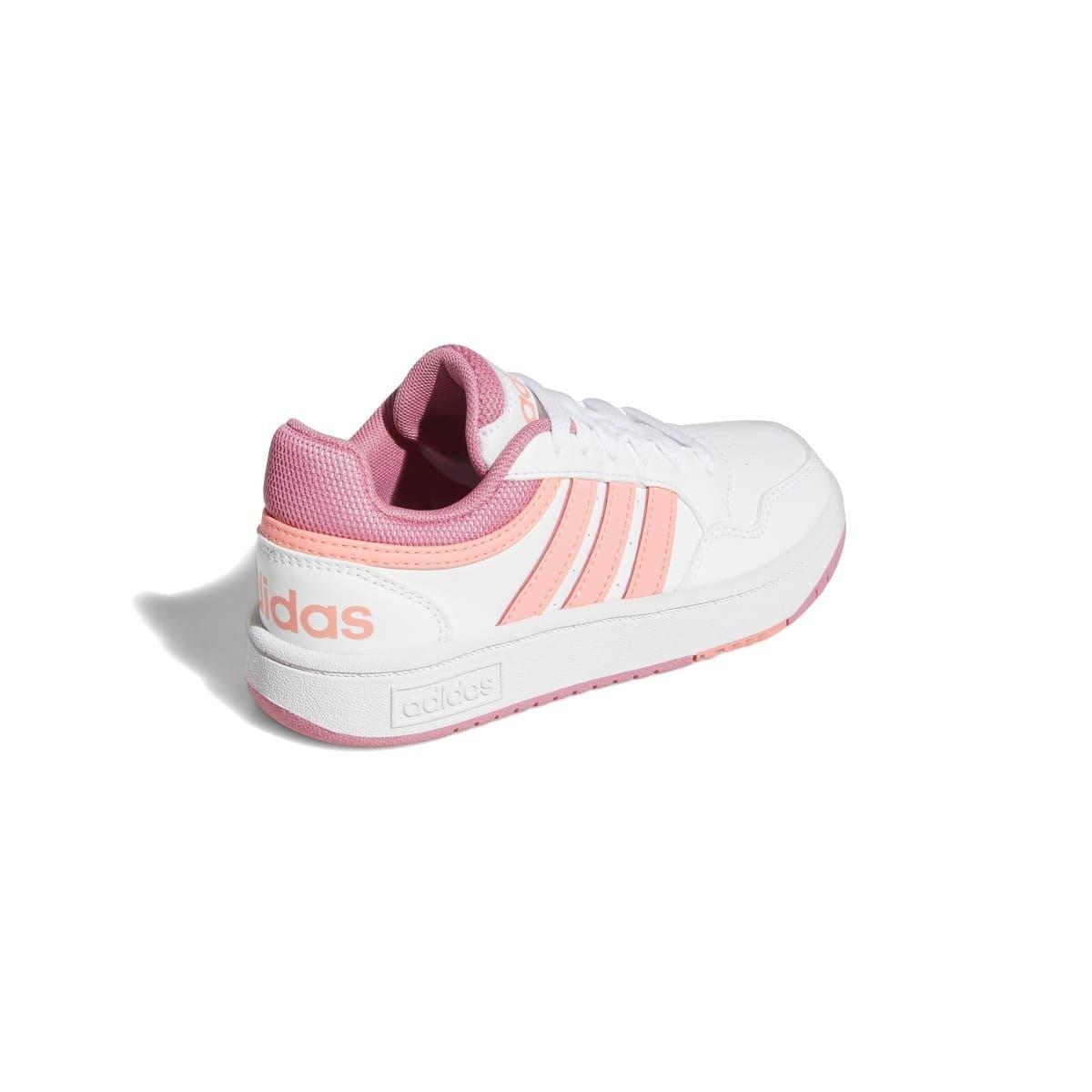 White - adidas - Hoops 3.0 Trainers - 7