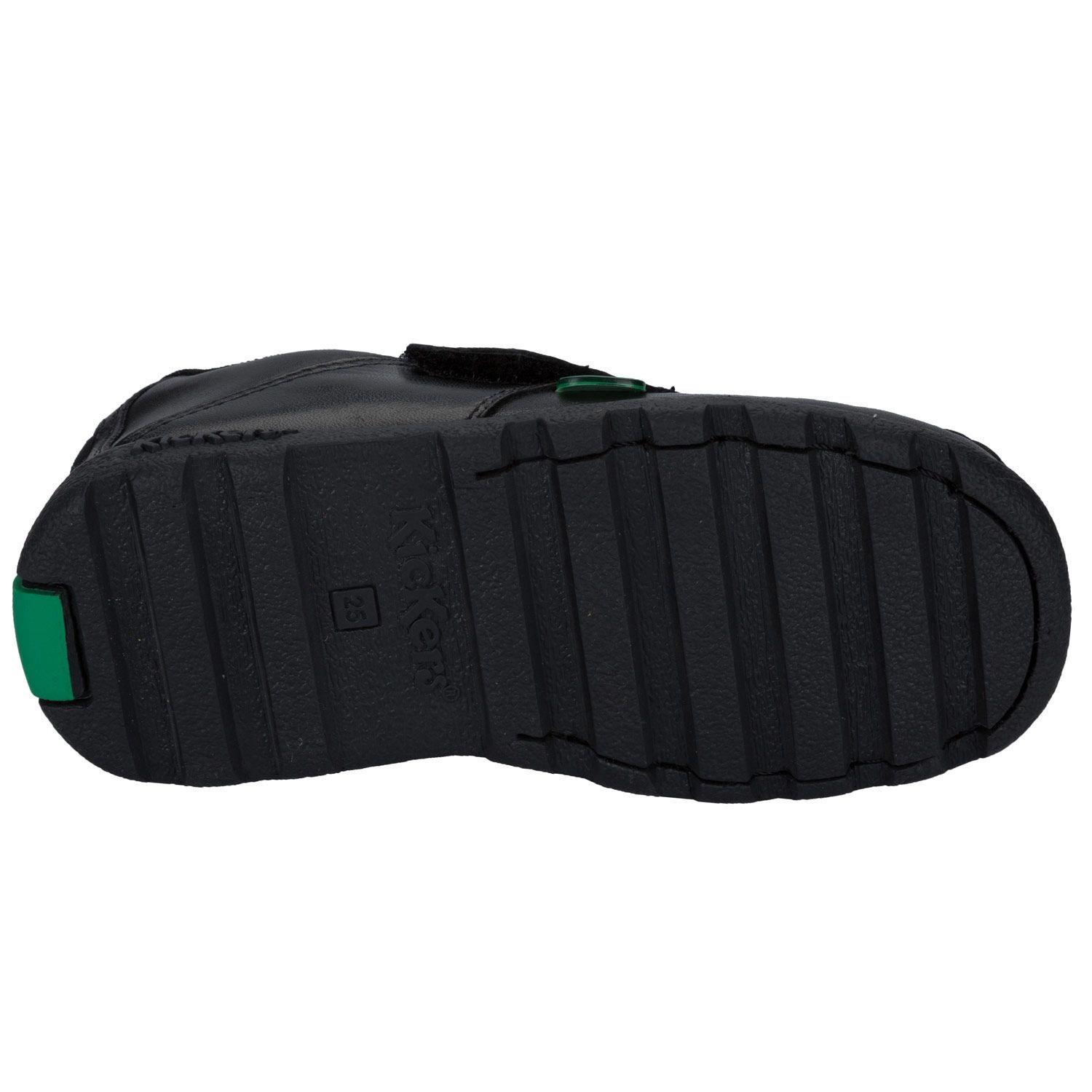 Black - Kickers - Children Fragma Strap Shoe - 3