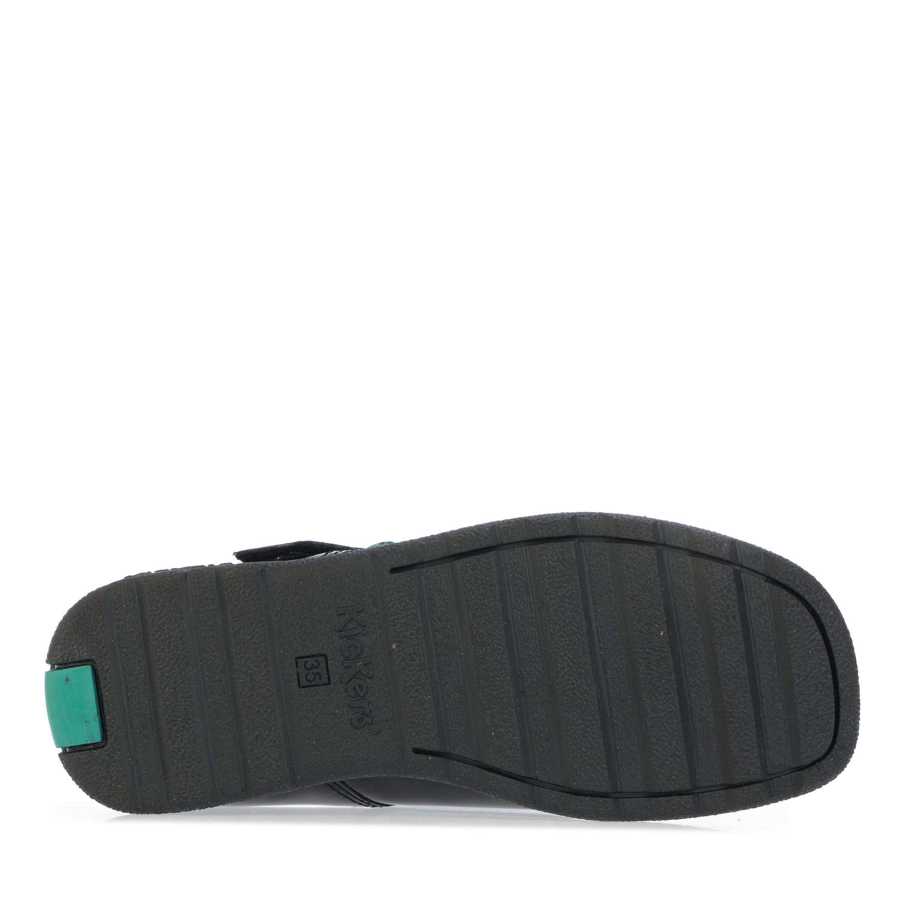 Black - Kickers - Children Fragma T-Bar Patent Shoes - 4