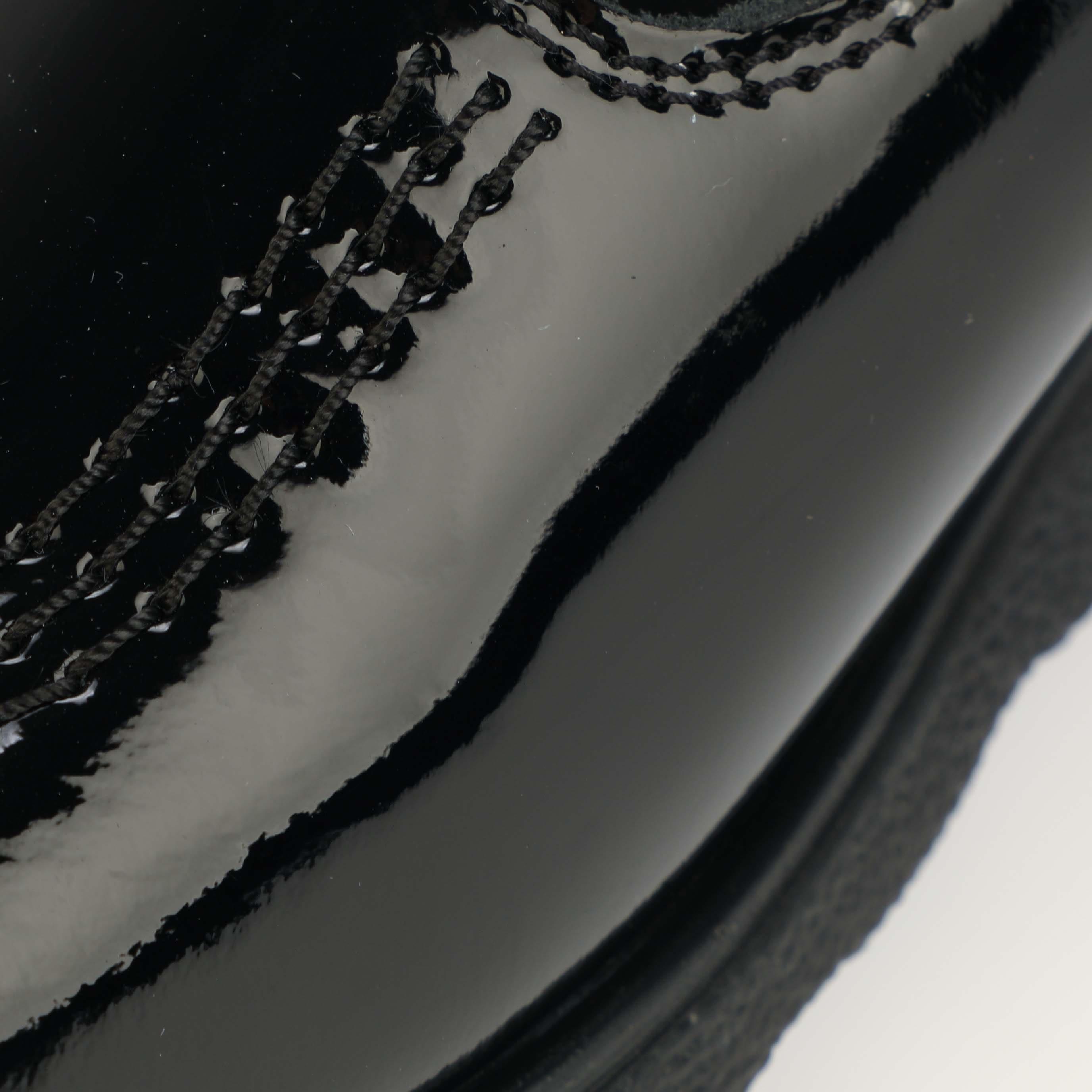 Black - Kickers - Children Fragma T-Bar Patent Shoes - 6