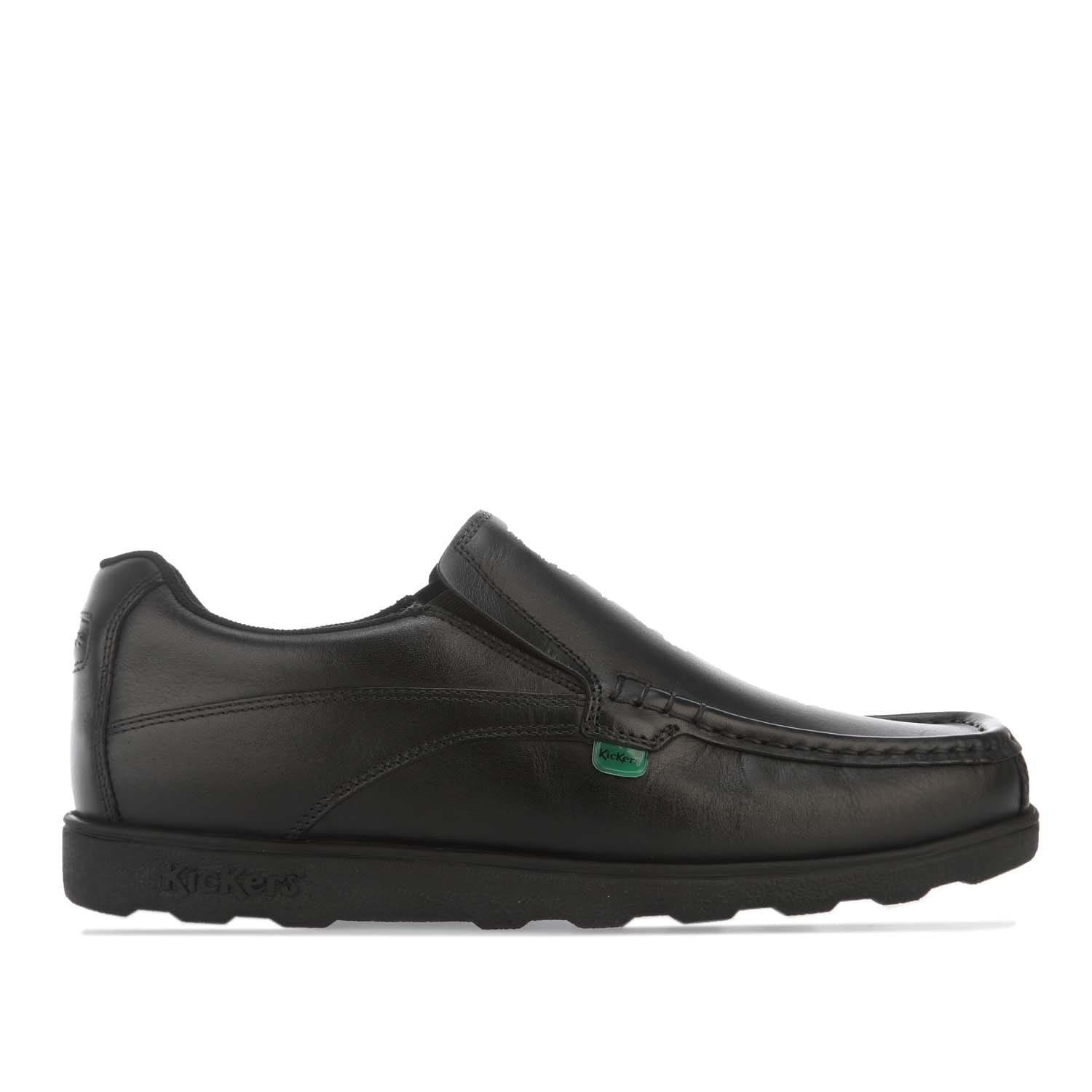 Black - Kickers - Fragma Slip Shoe - 1