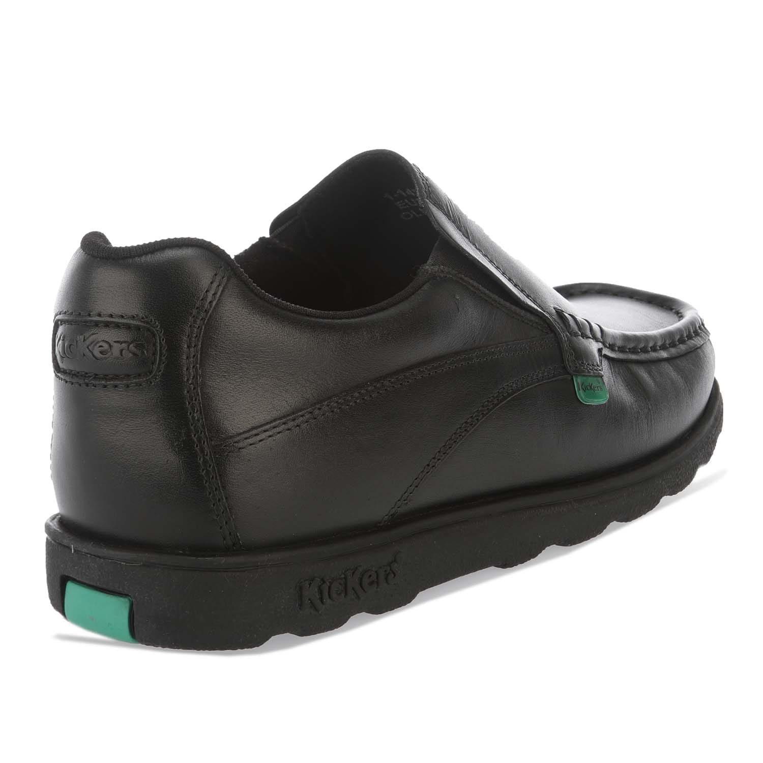 Black - Kickers - Fragma Slip Shoe - 3