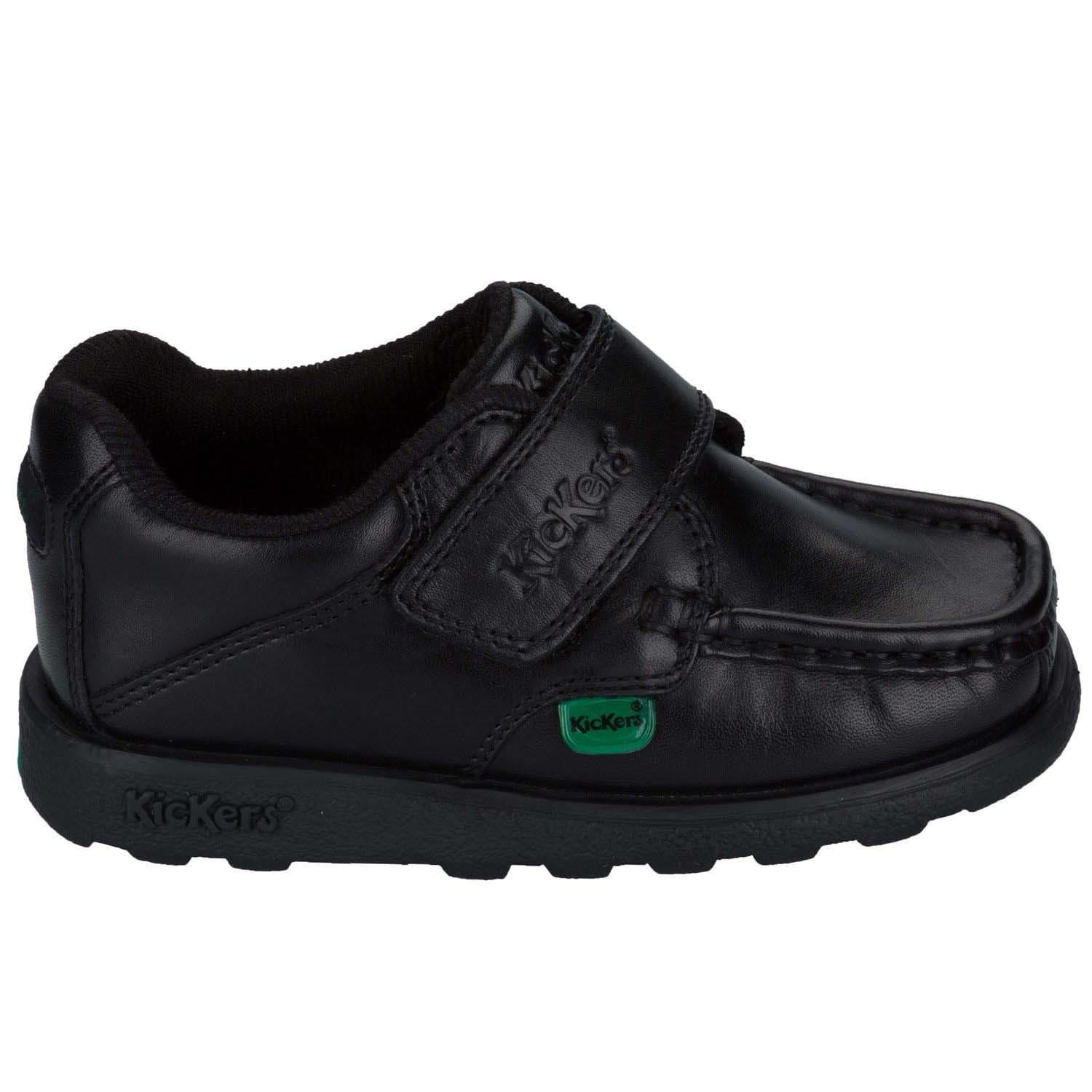 Black - Kickers - Kids' Fragma Strap Casual Shoes - 1