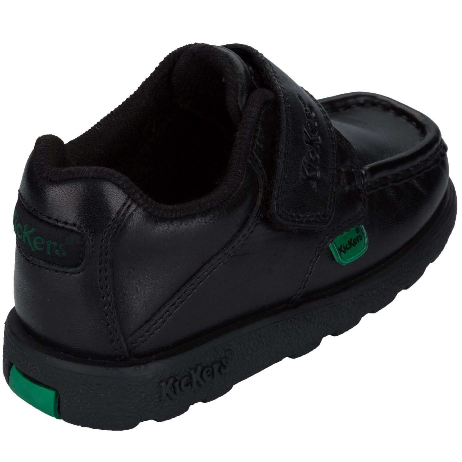 Black - Kickers - Kids' Fragma Strap Casual Shoes - 3