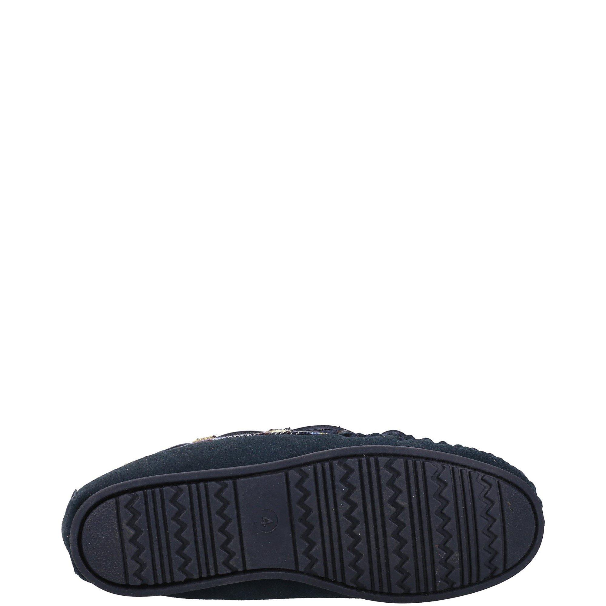 Navy - Cotswold - Chatsworth Slippers - 4