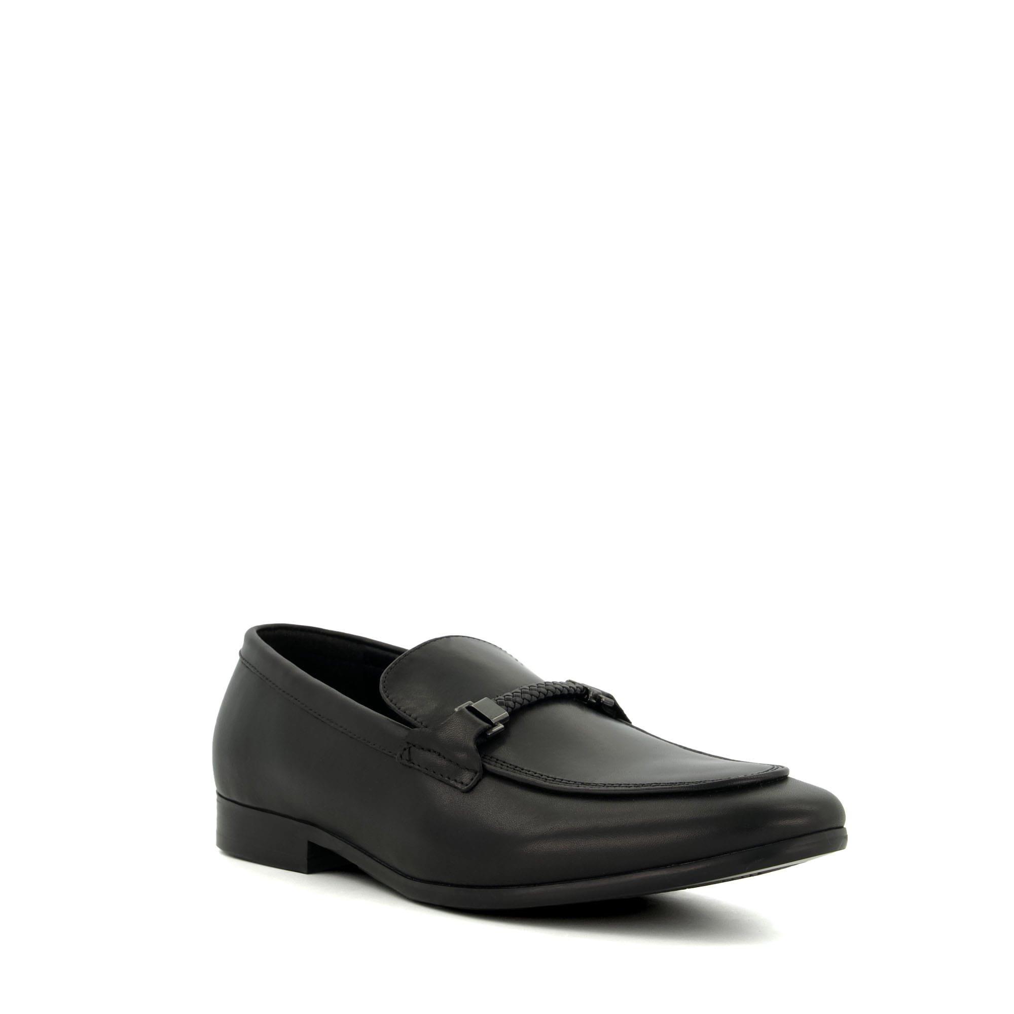 Black - Dune London - Sheldon Plaited Snaffle Shoes - 2