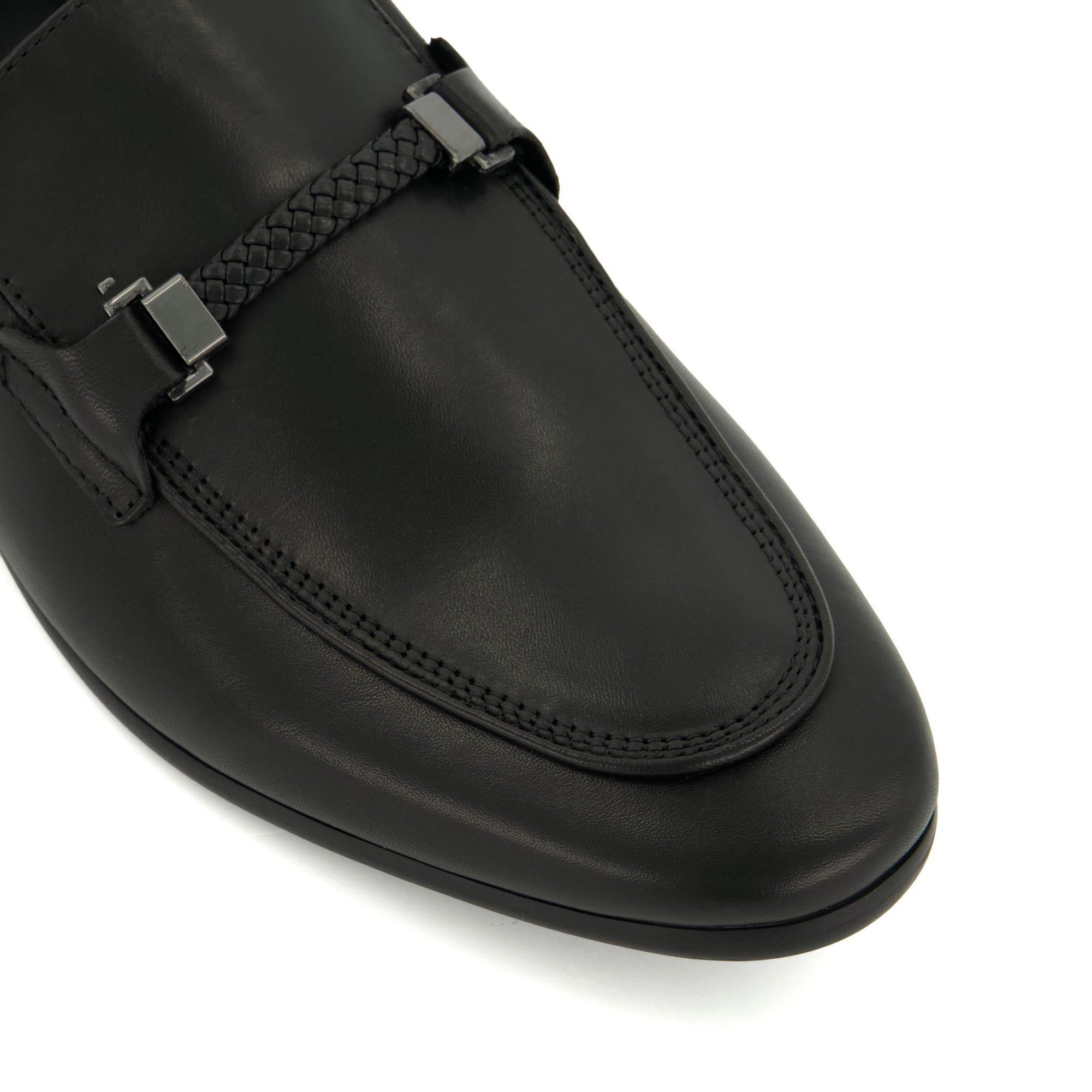 Black - Dune London - Sheldon Plaited Snaffle Shoes - 5