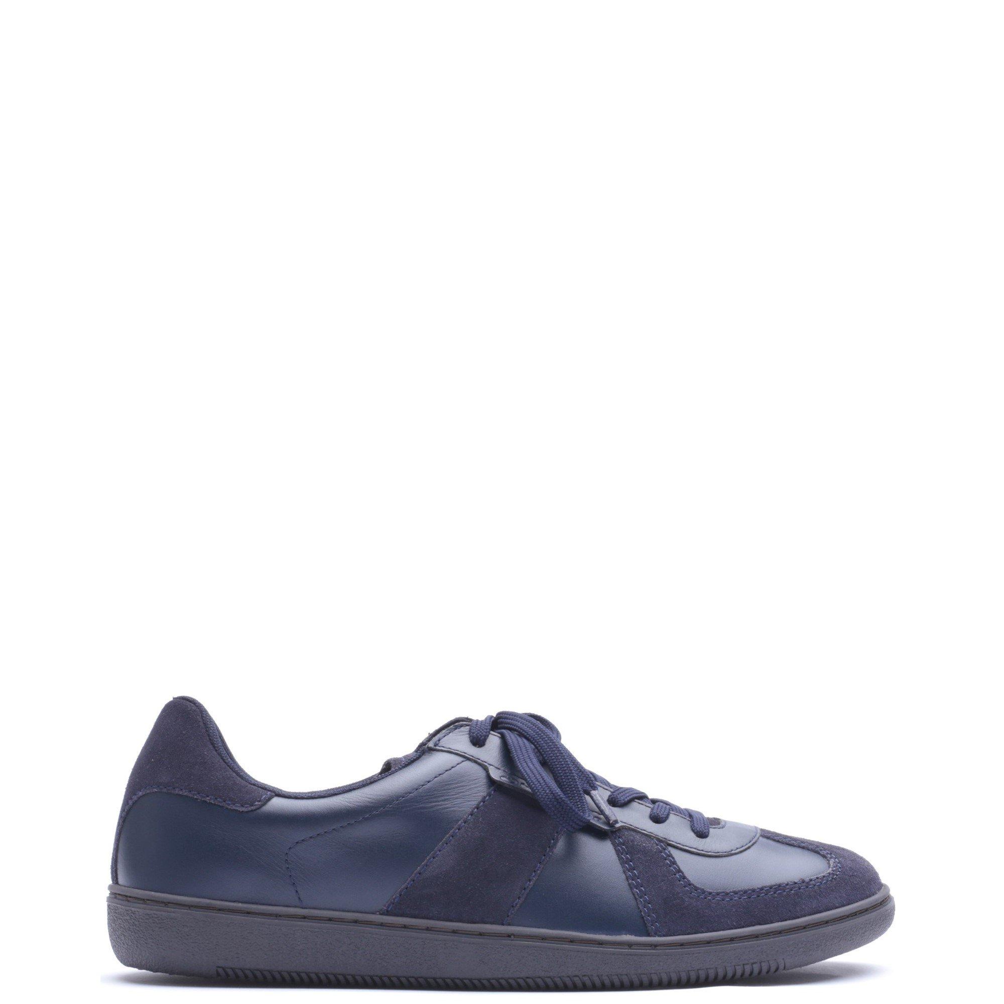 Navy - Base London - TOMMO LACE UP TRAINER - 1
